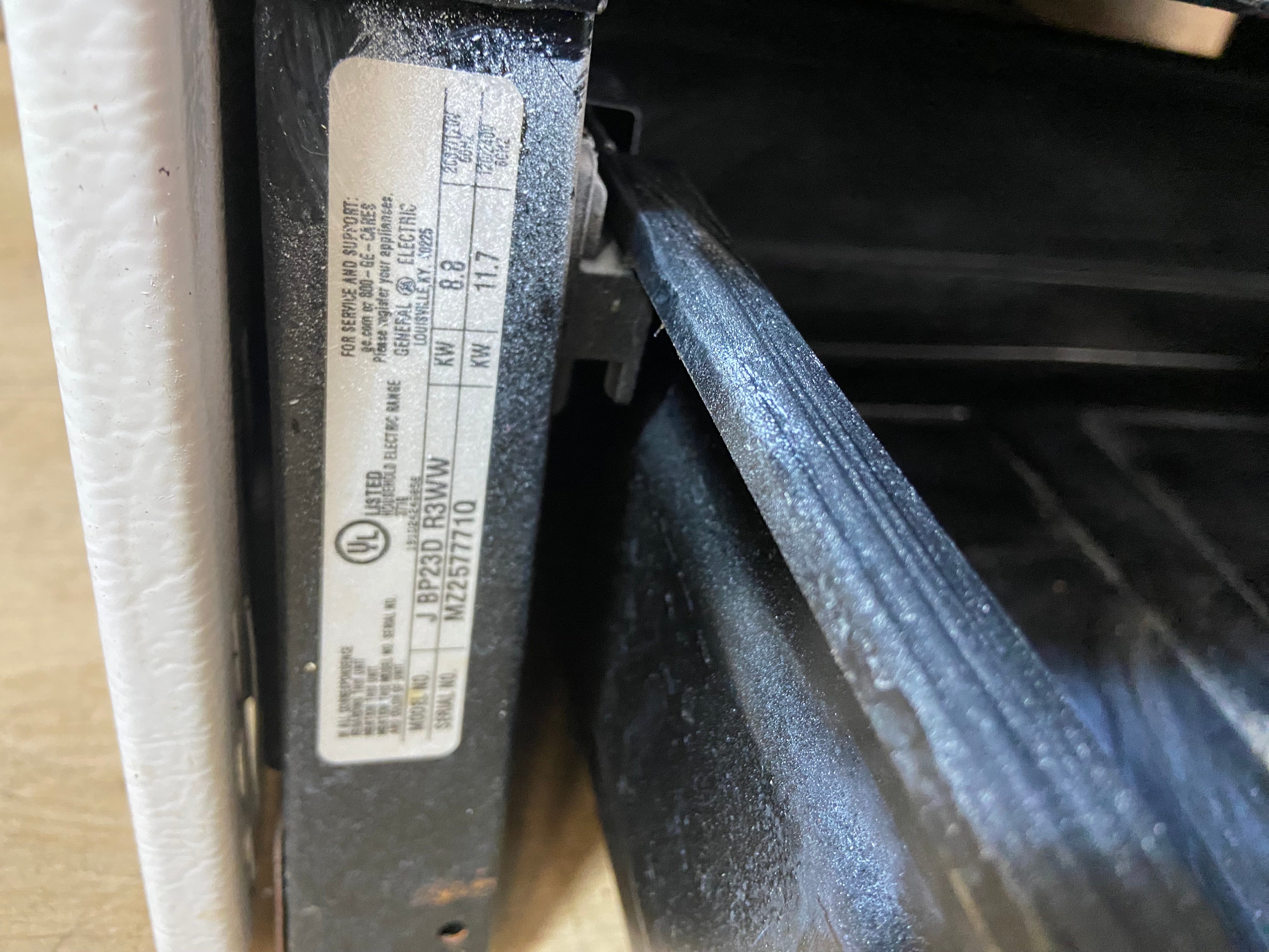 GE Range 4 Burner Coil Top Range
