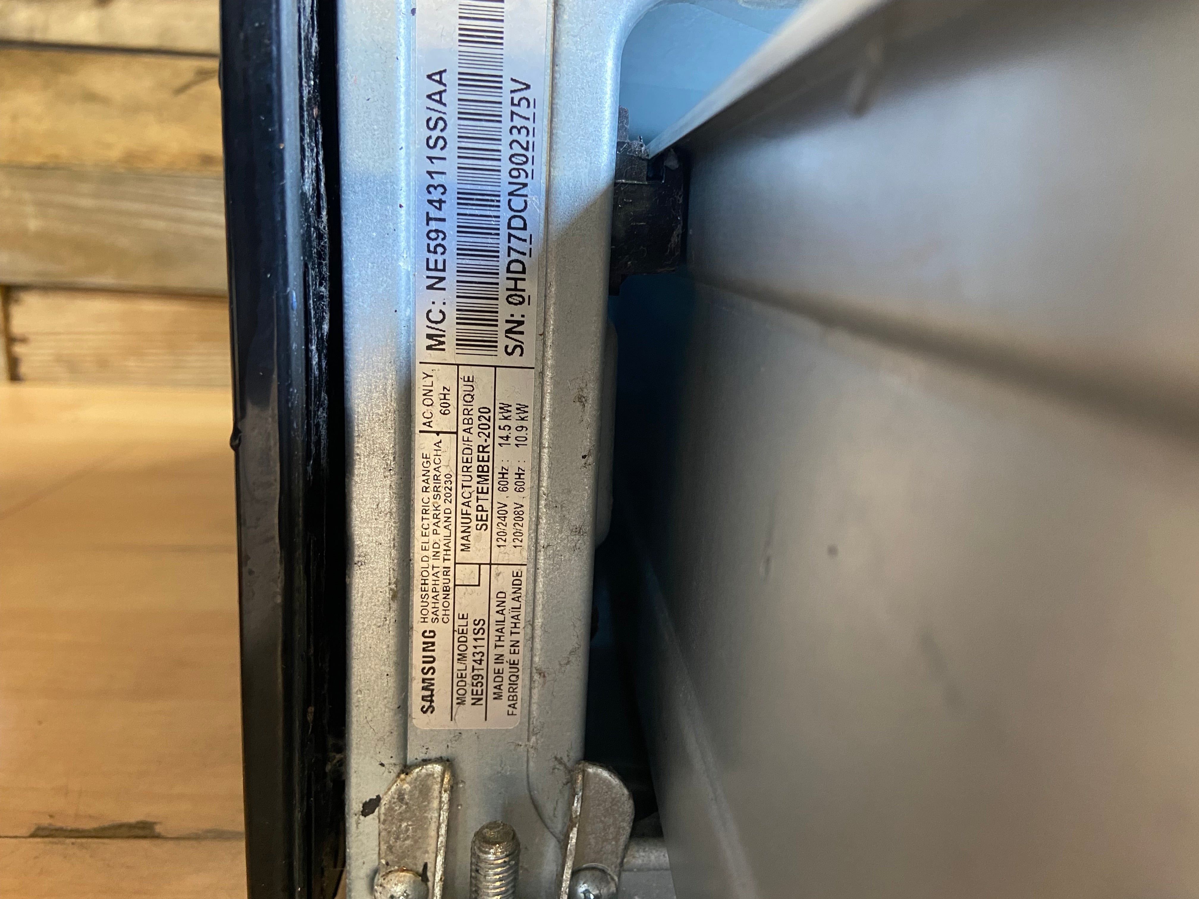 Samsung 5 Burner Range