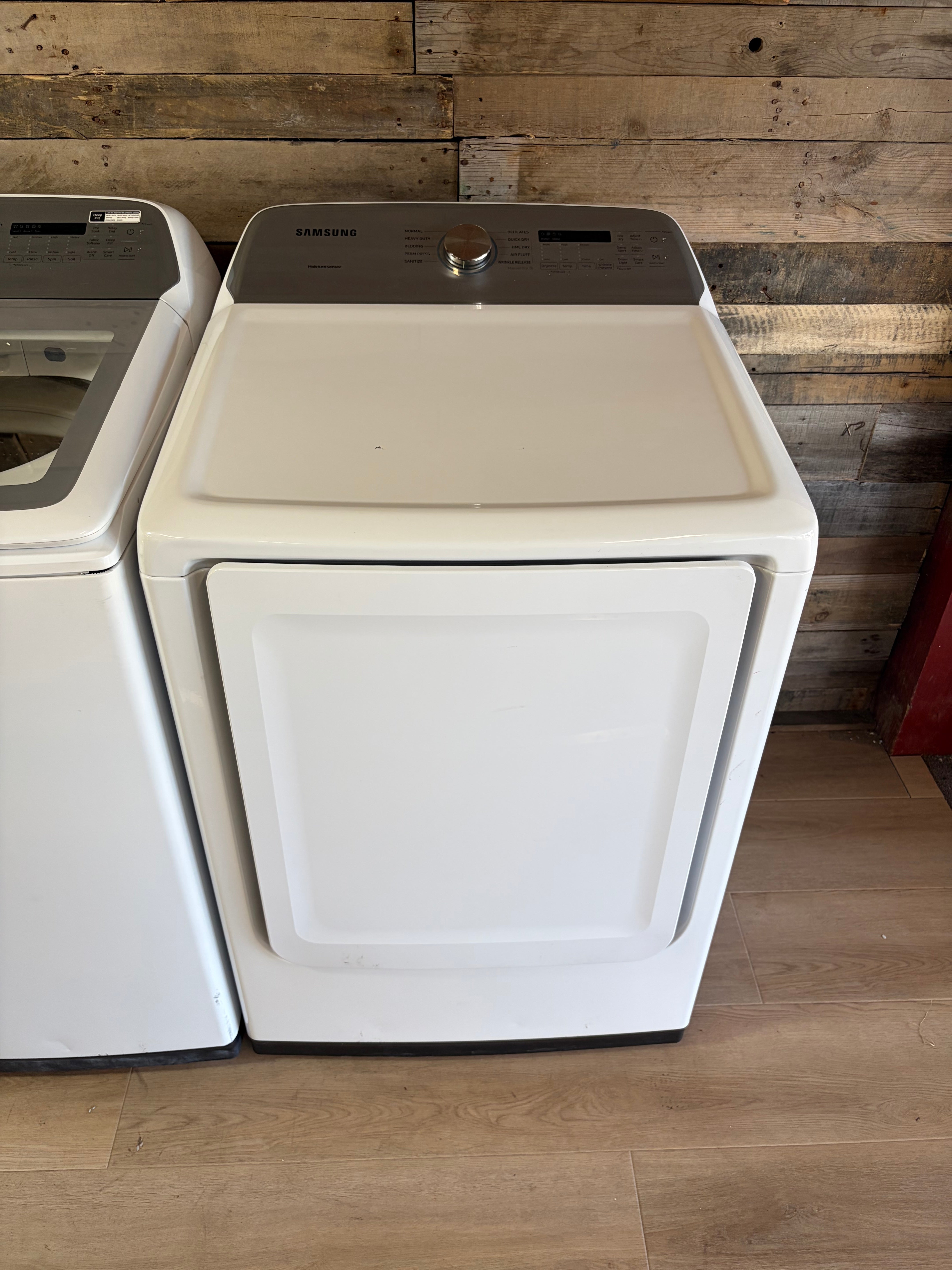 Samsung Super Capacity Glass Top Washer & Dryer Set