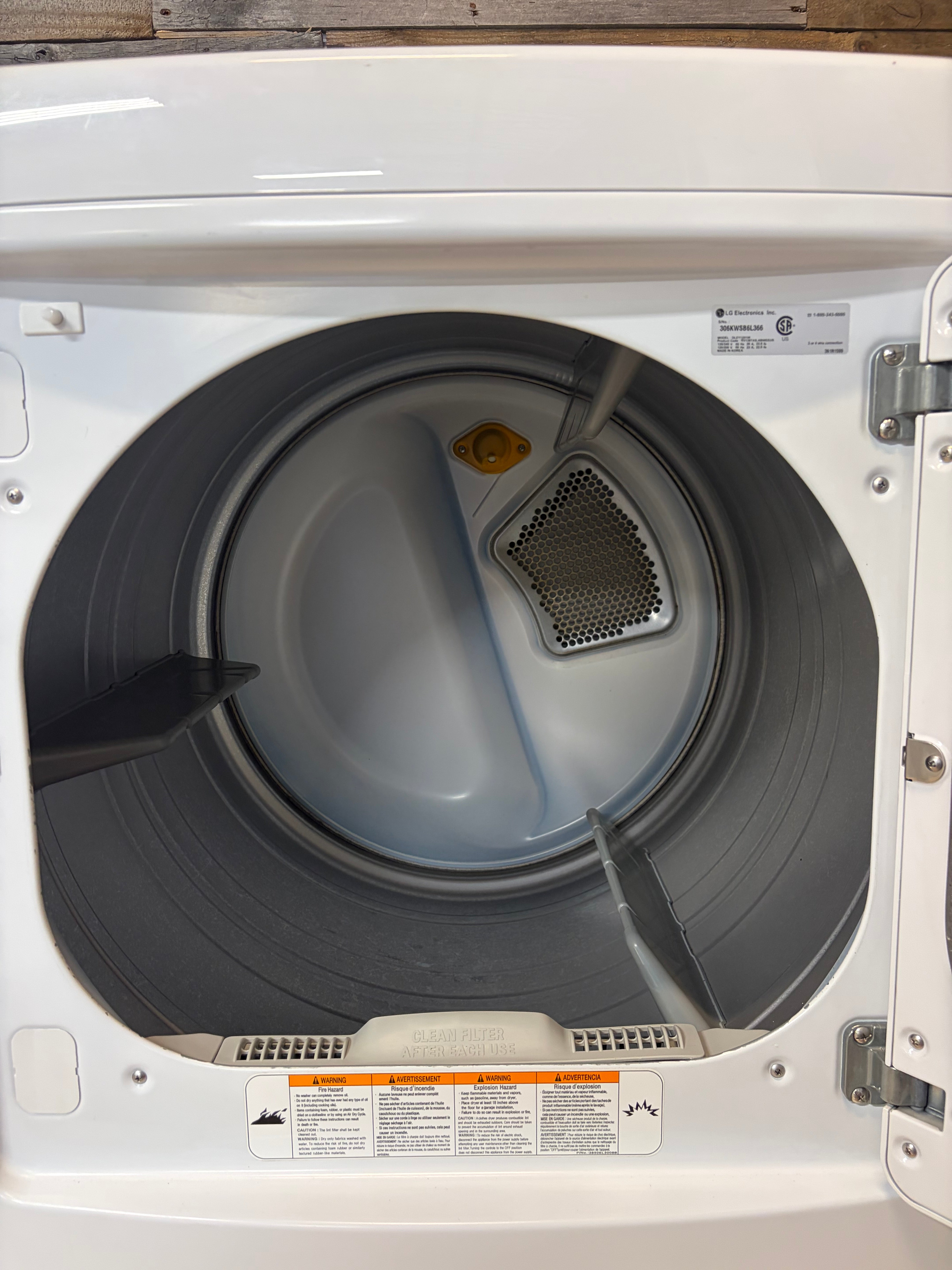 Samsung LG Grey Face Top Load Set