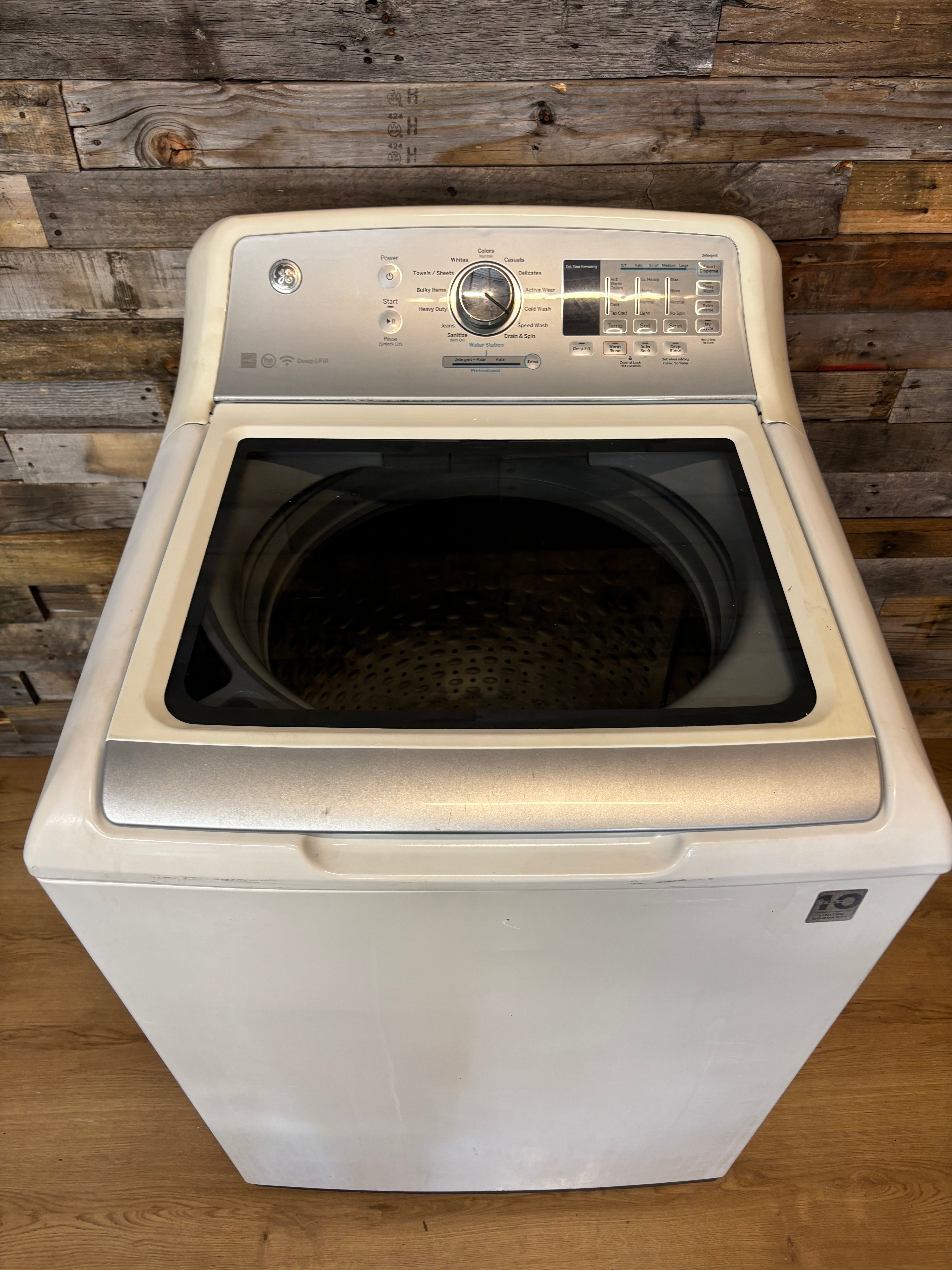 GE WiFi Connect Top Load Washer