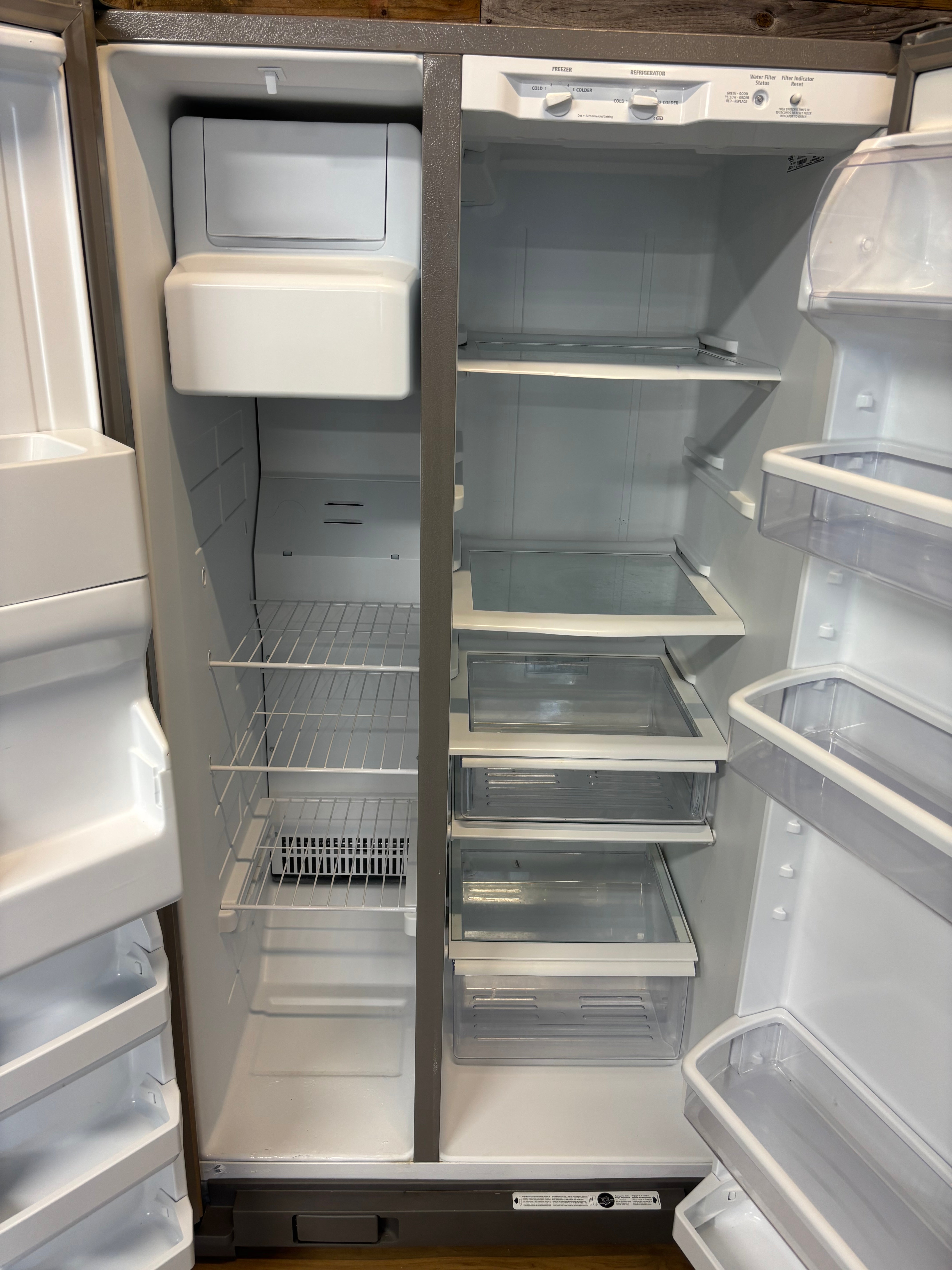 Whirlpool Side By Side Stainless Fridge