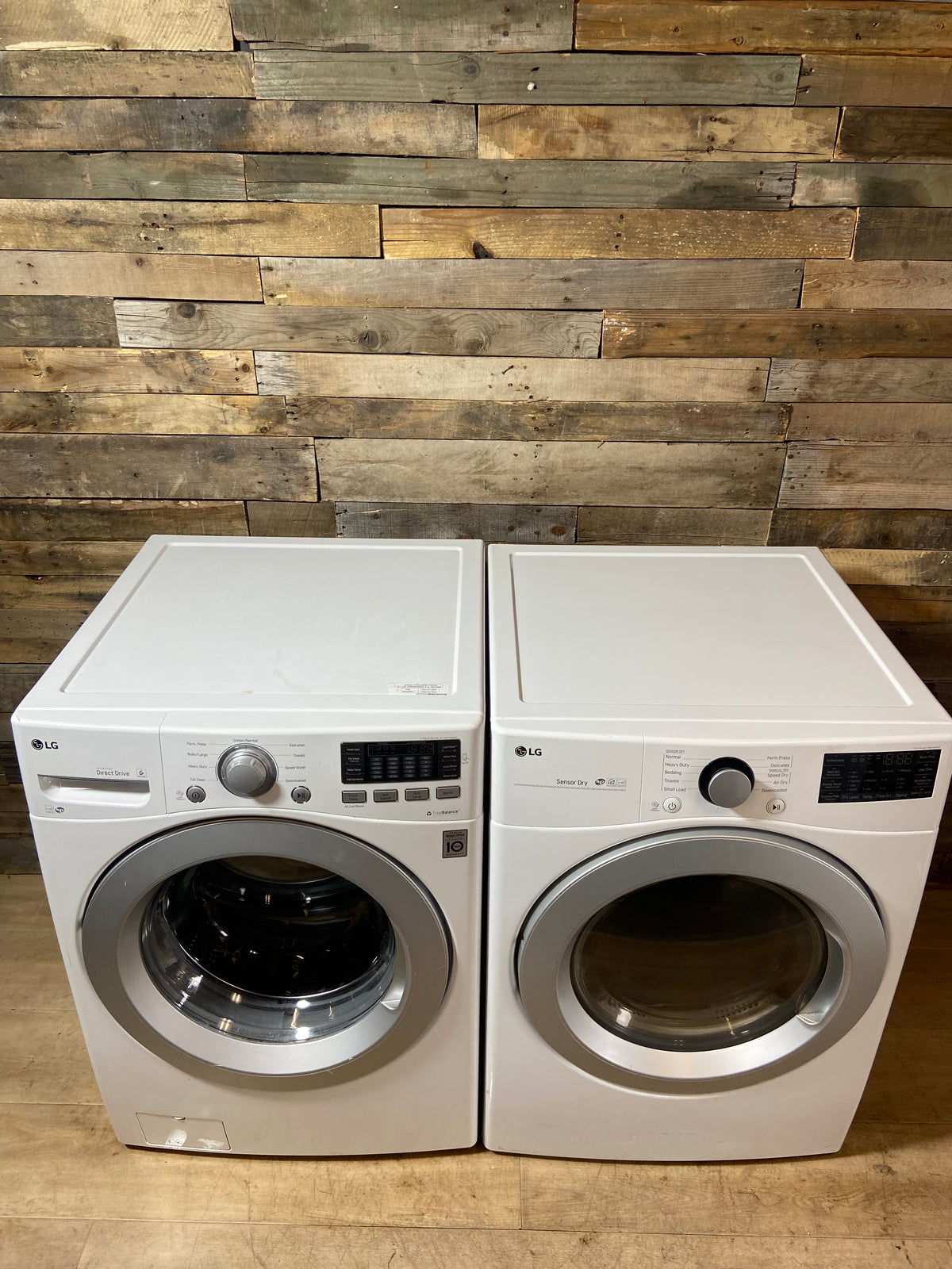 LG Front Load Washer & Dryer Set