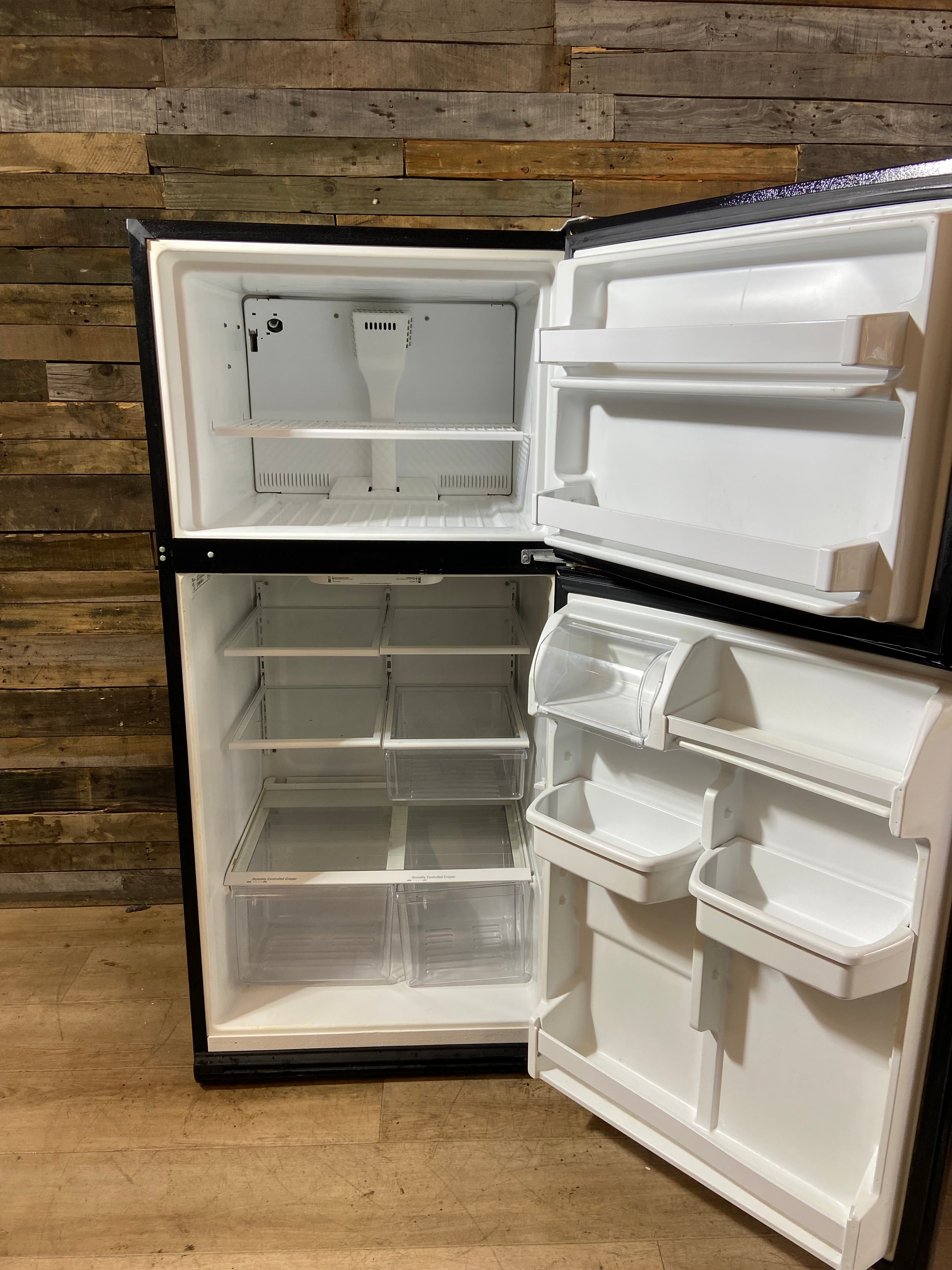 Whirlpool Black Top Bottom Refrigerator