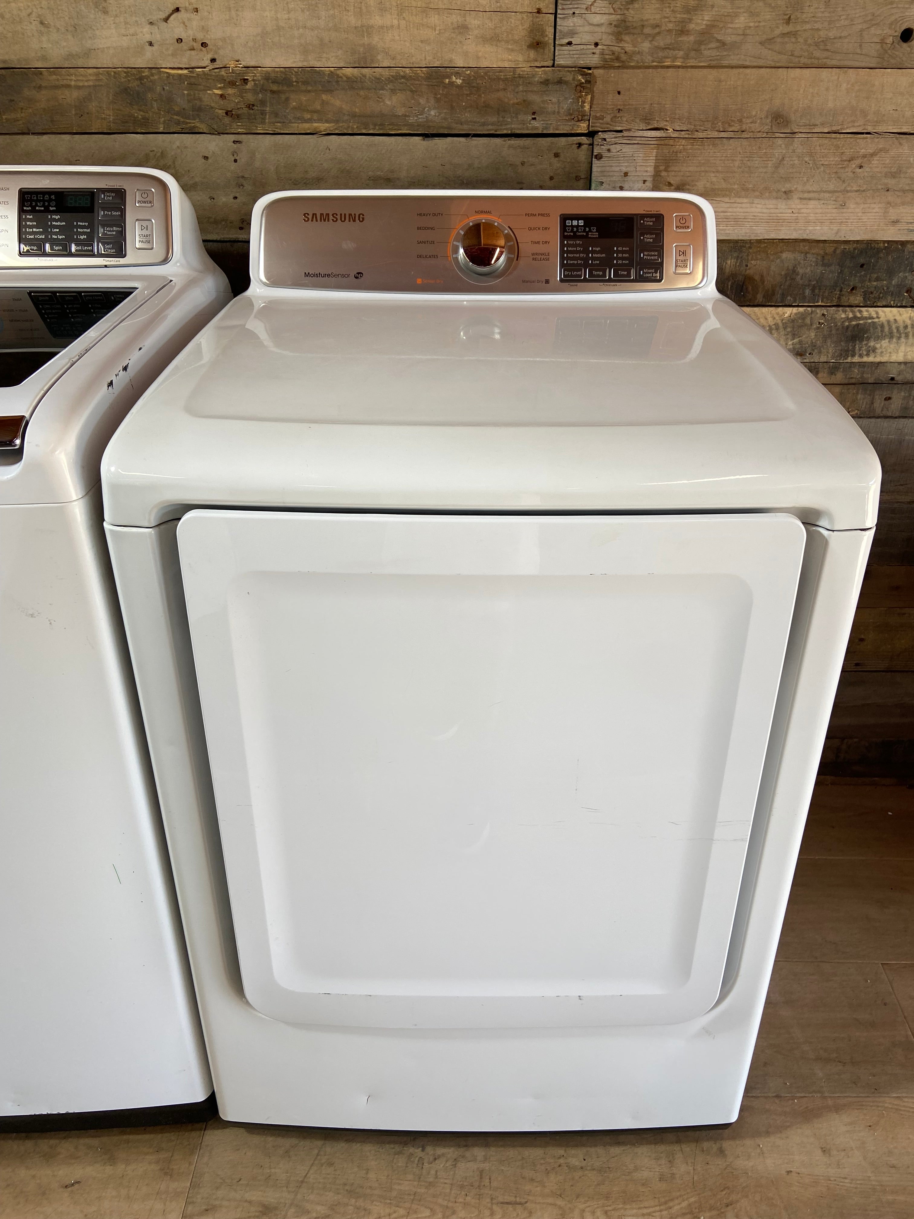 Samsung Top Load Large Capacity Washer & Dryer Set
