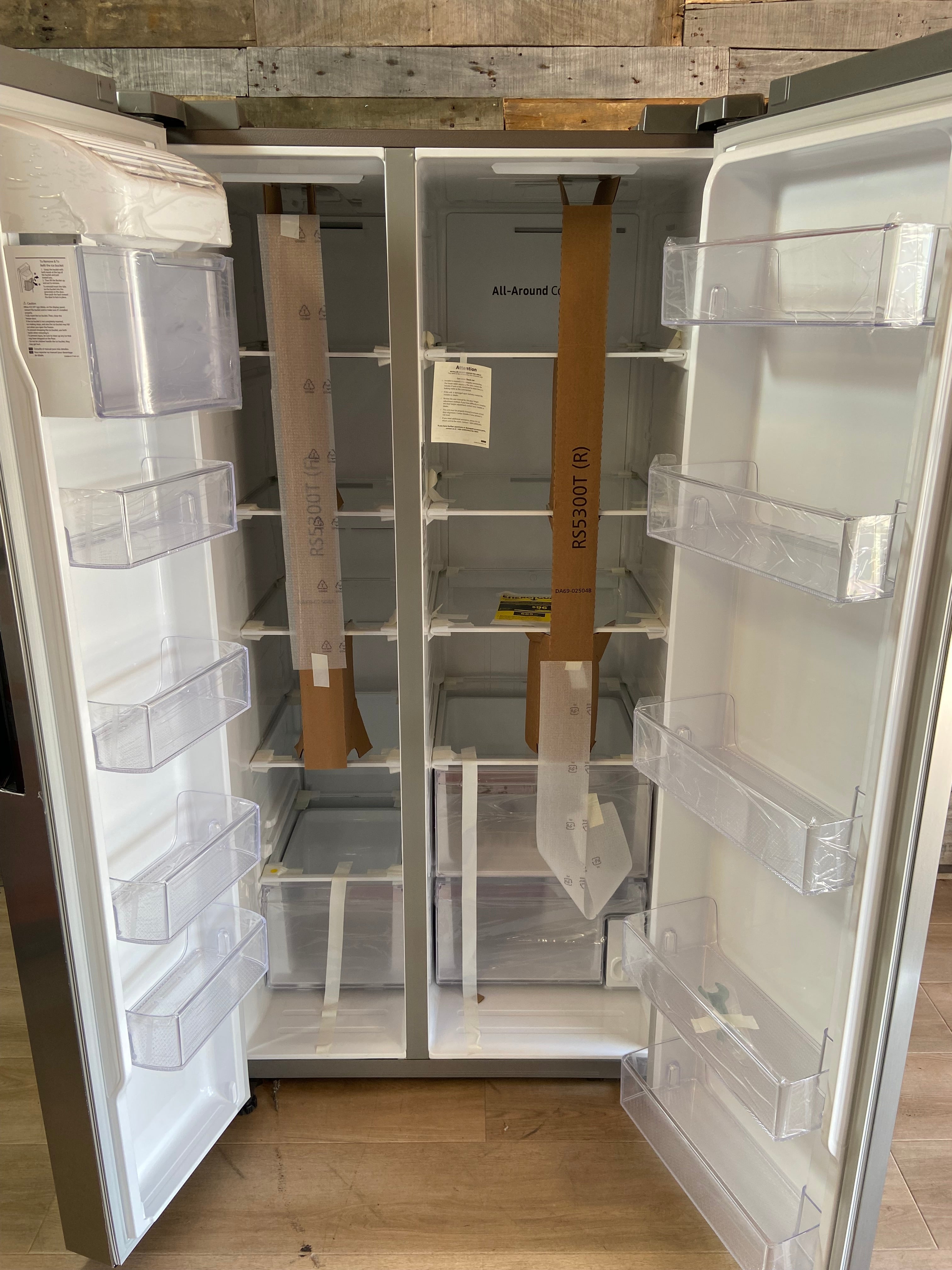 Samsung 36" 28 Cu. Ft. Fingerprint Resistant Stainless Steel Side-by-Side Refrigerator