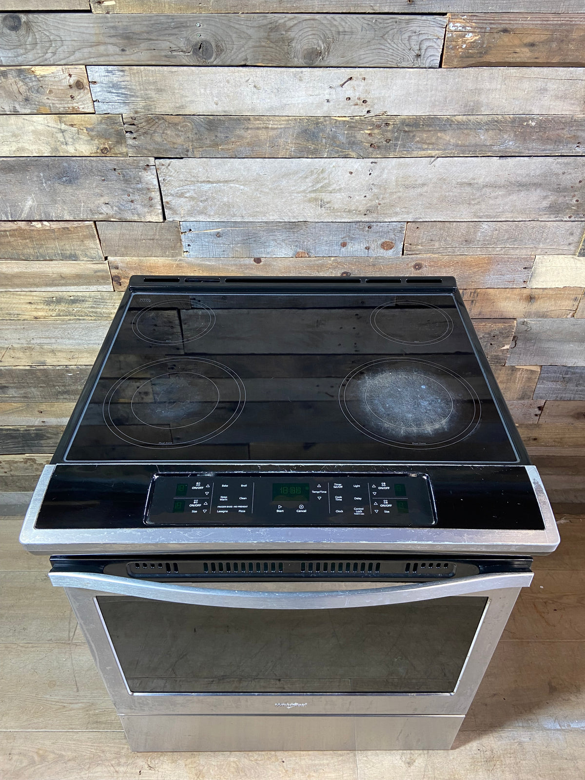 Whirlpool Stainless Steel Slide in Range