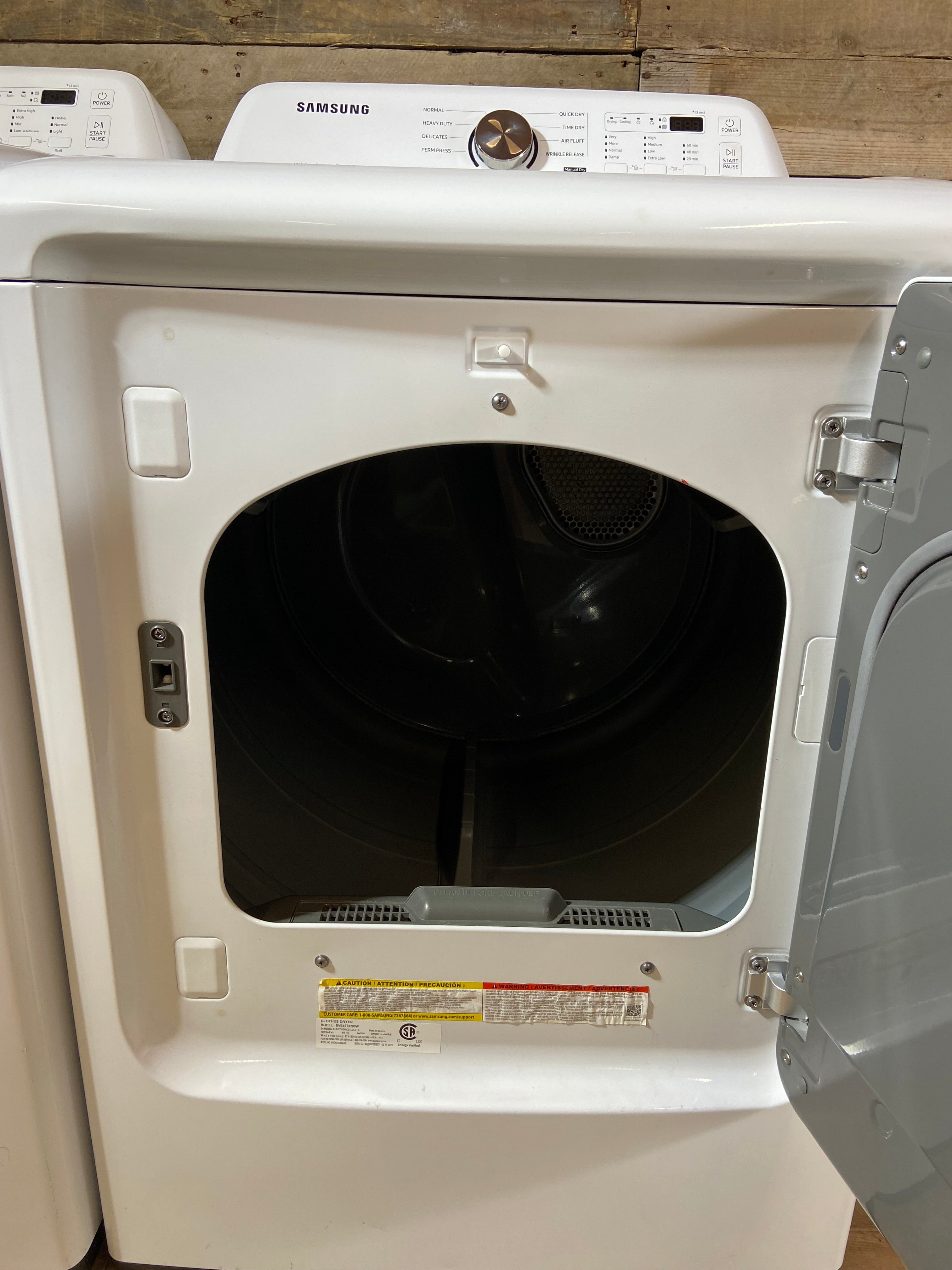 Samsung Large Capacity Washer & Dryer Set