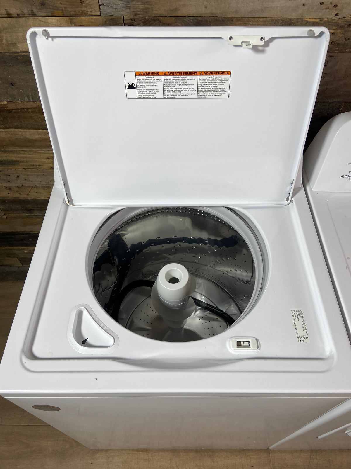 Conservator Top Load Large Capacity  Washer & Dryer Set