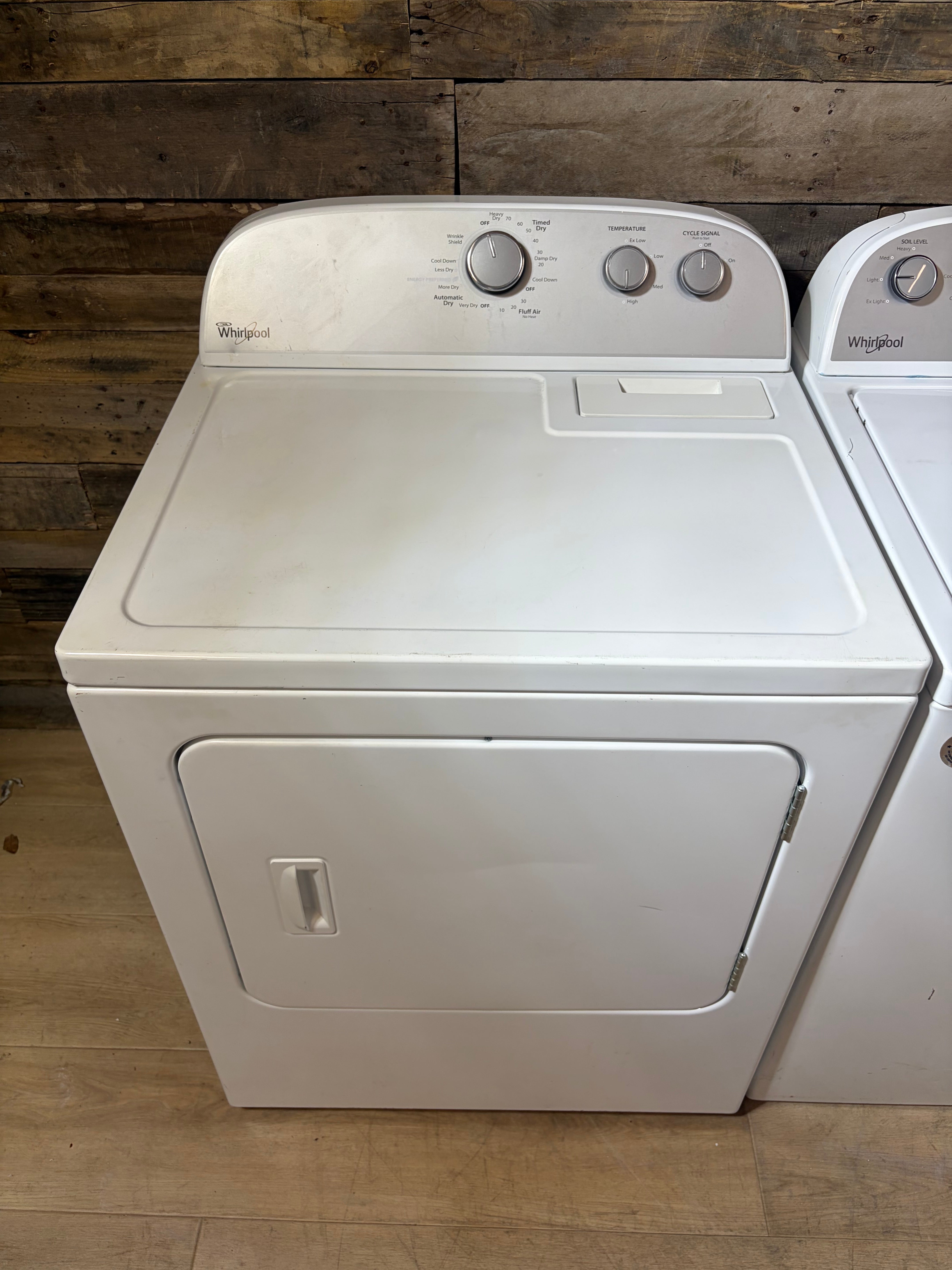 Whirlpool Grey Face Top Load Set