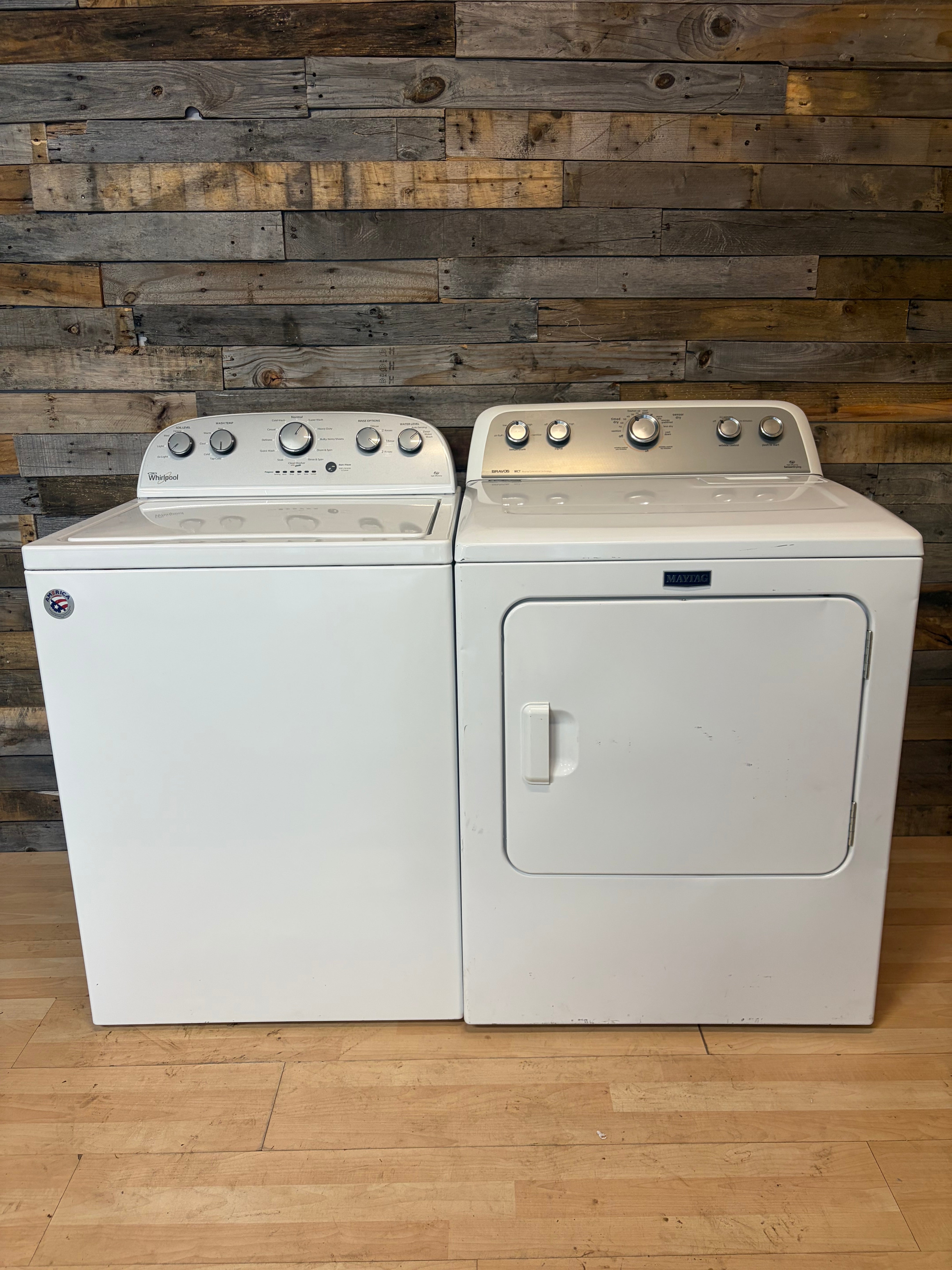 Whirlpool Maytag Top Load Set