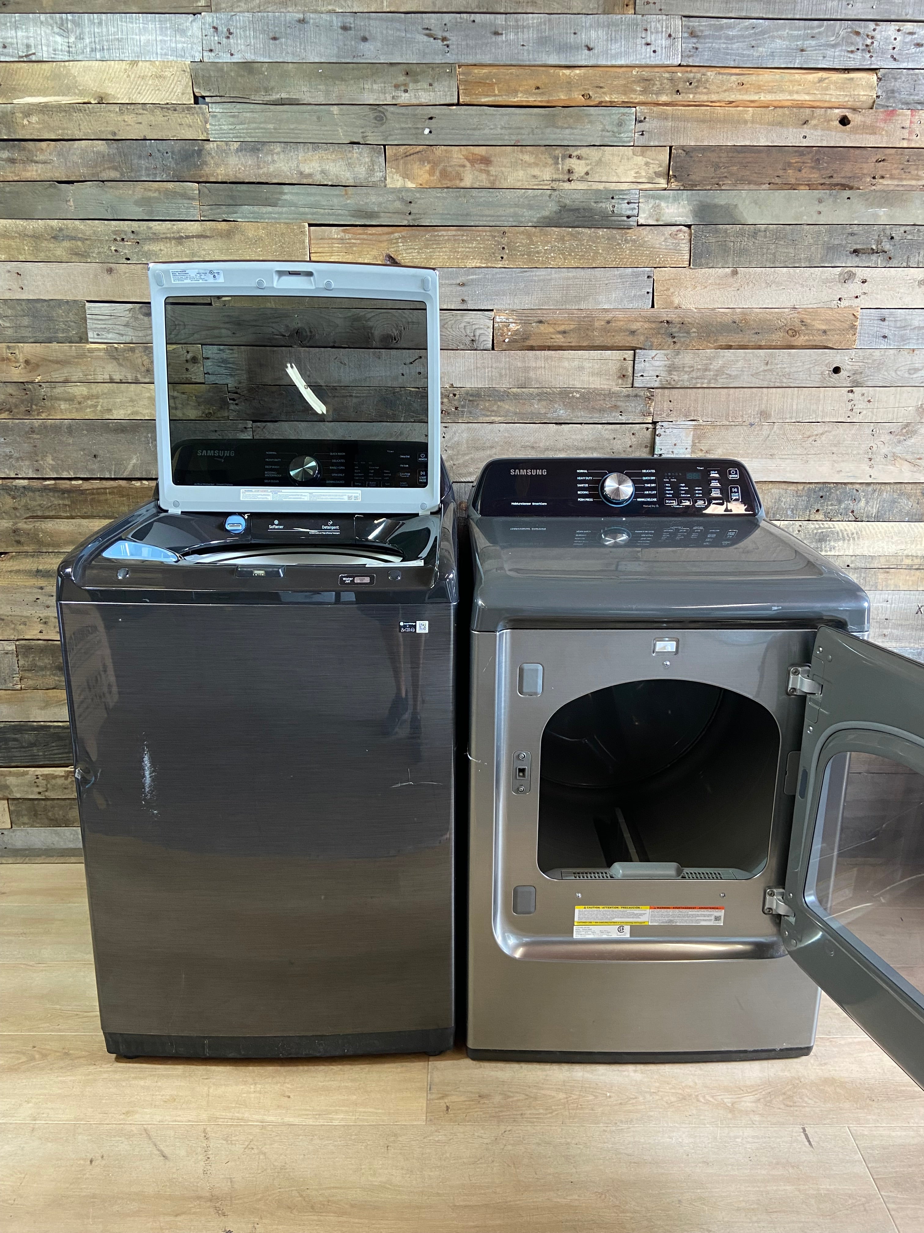 Black Samsung Washer Dryer Combo