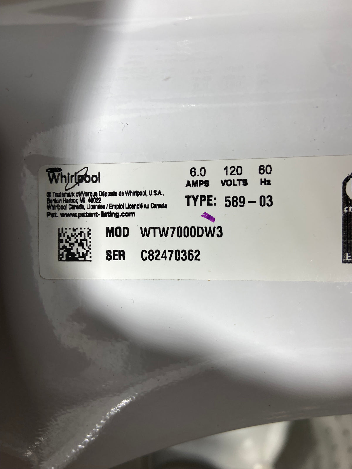 Whirlpool Cabrio Large Capacity Washer & Dryer Set