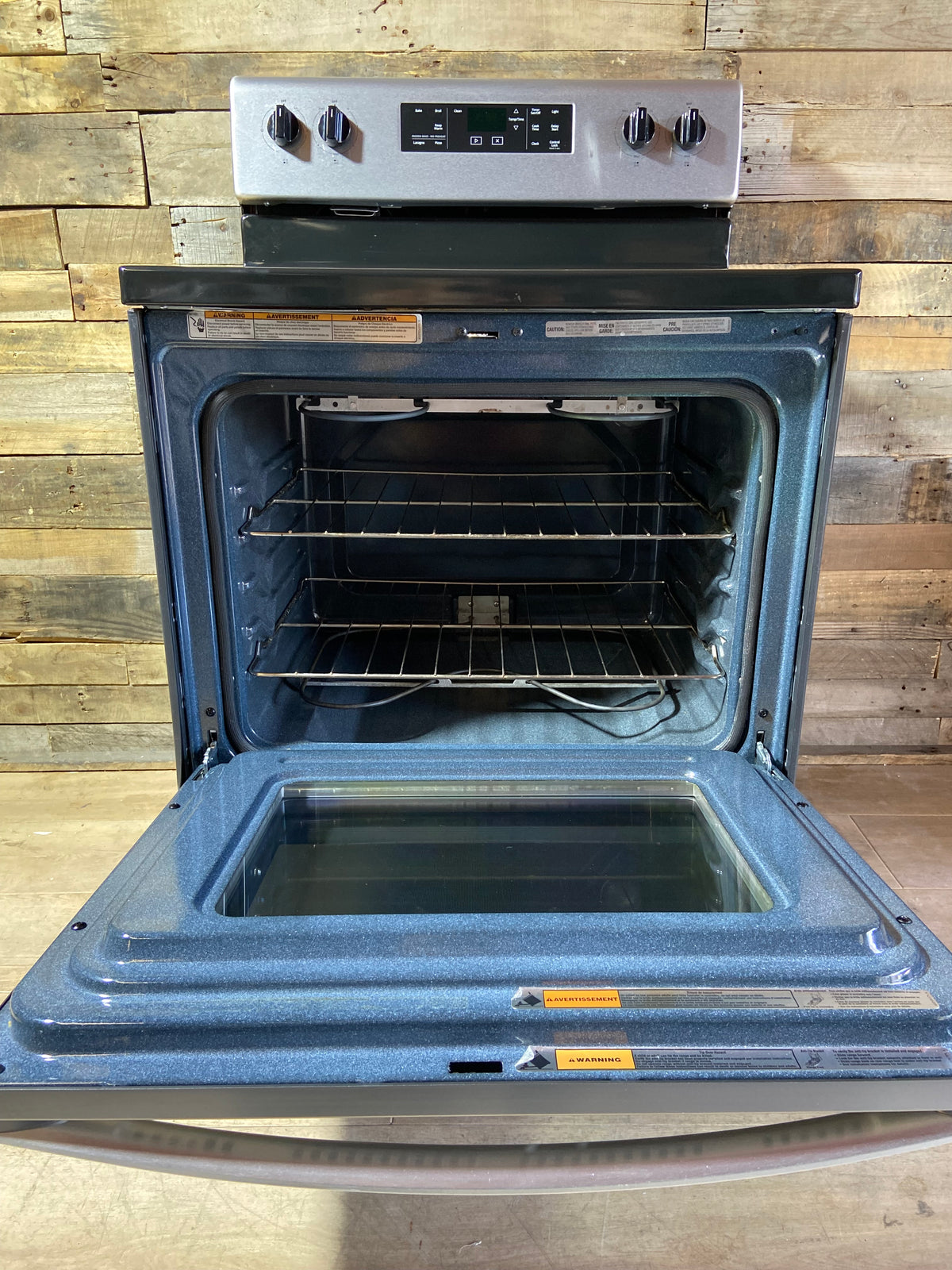 Whirlpool Stainless Steel 4 Burner Range