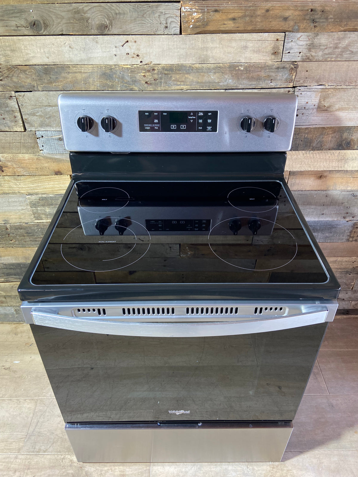 Whirlpool Stainless Steel 4 Burner Range