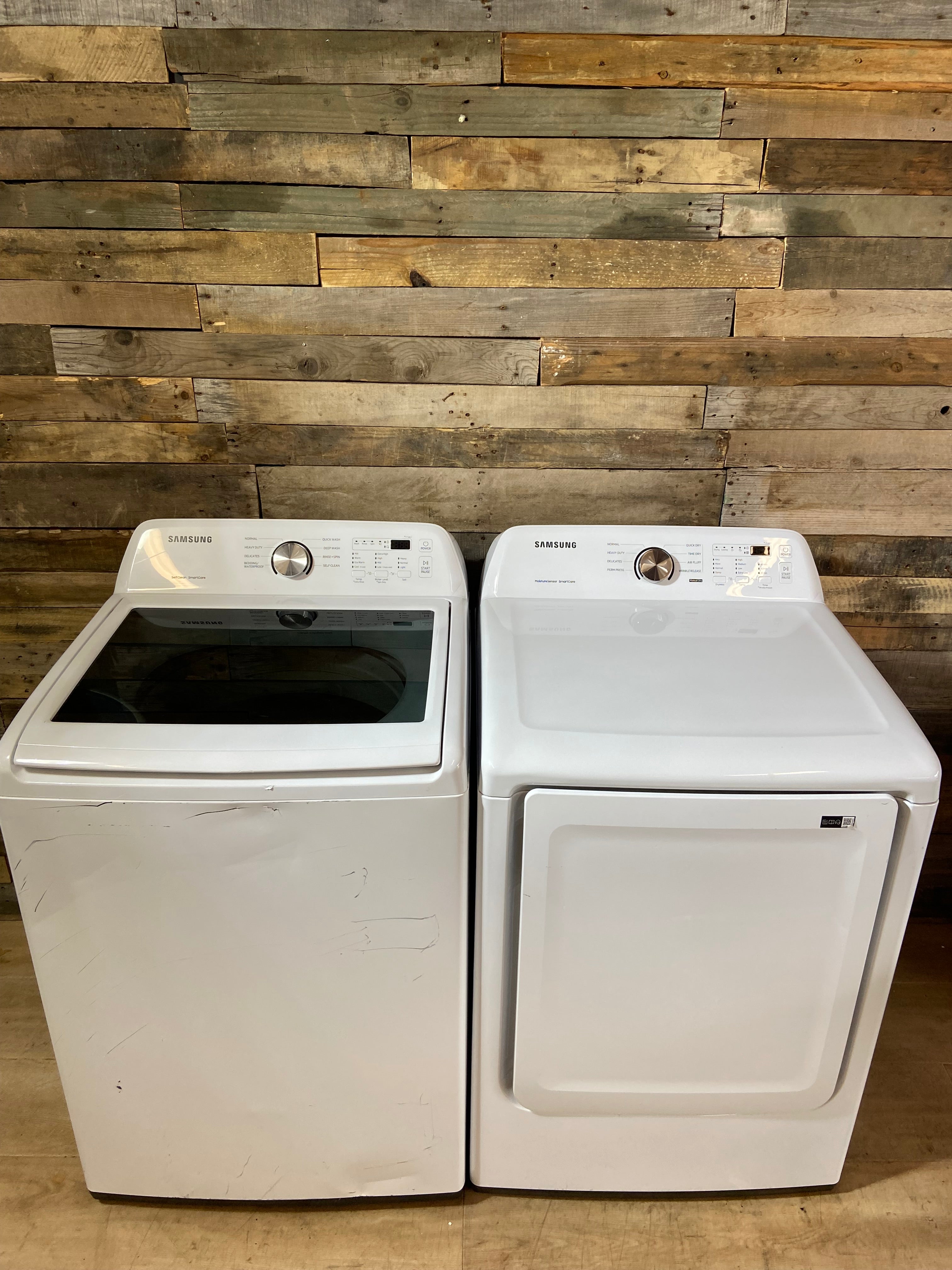 Samsung Large Capacity Washer & Dryer Set