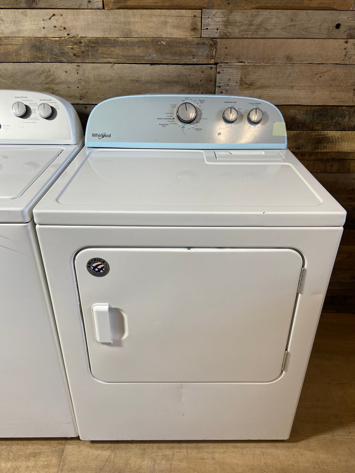 Whirlpool 2in1 Removable Agitator Washer & Dryer Set