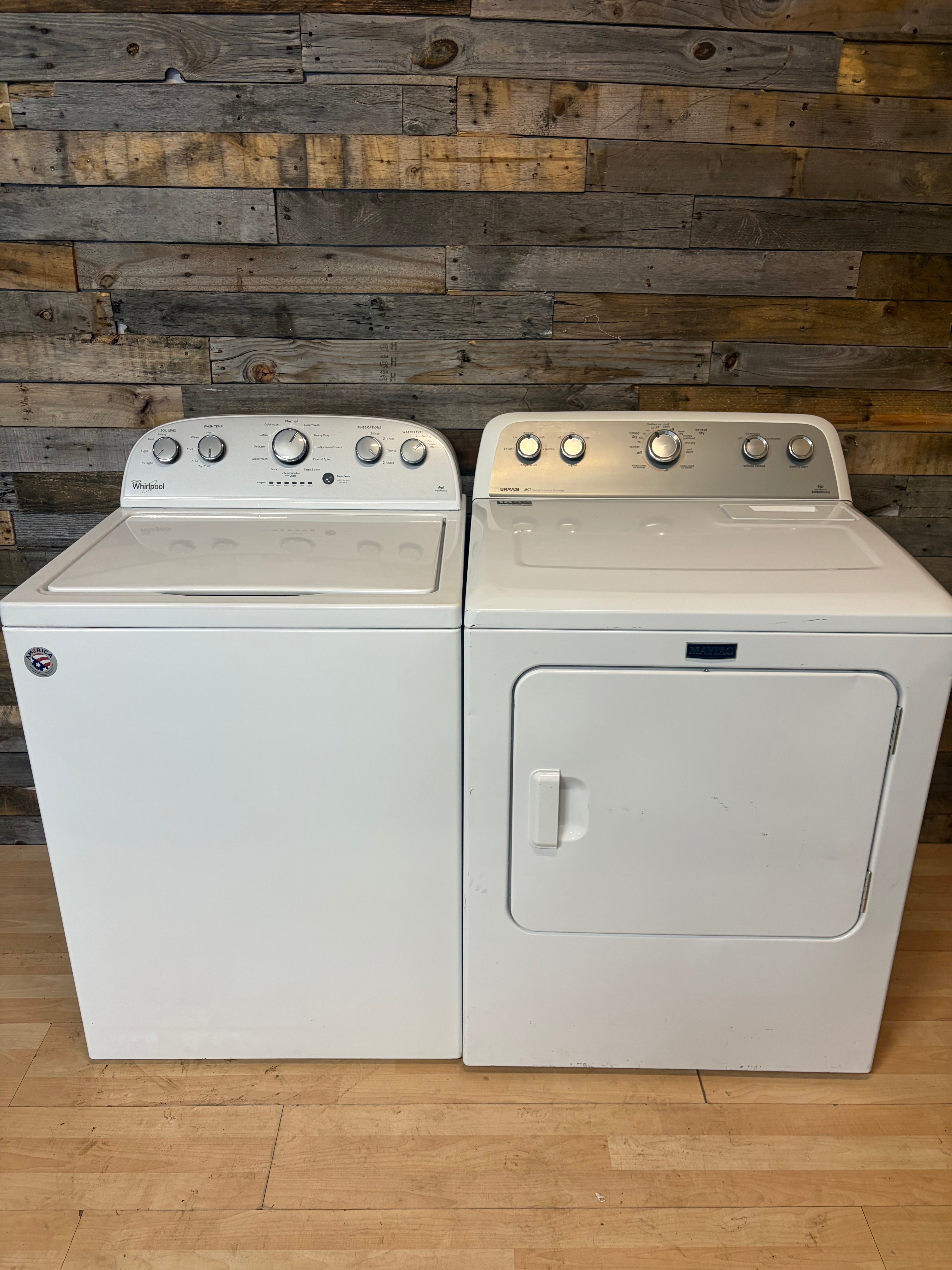 Whirlpool Maytag Top Load Set