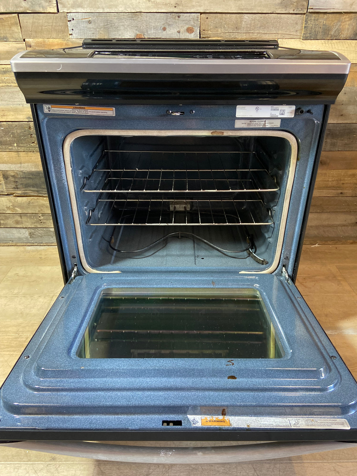 Whirlpool Stainless Steel Slide in Range