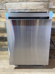 LG ThinQ FlushFit 24-in Top Control Built-in Dishwasher ( Printproof Stainless Steel ) With Third Rack, QuadWash