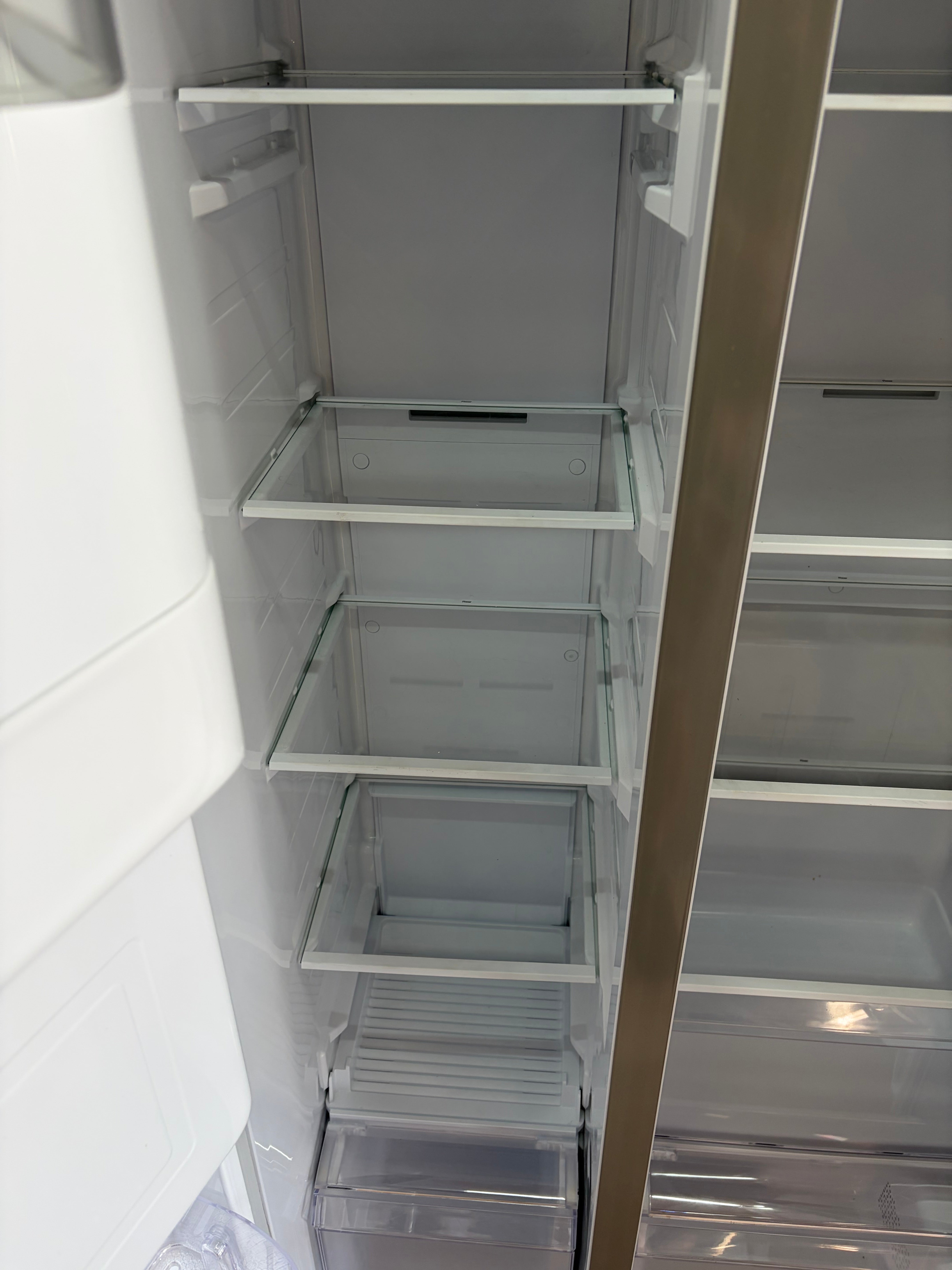 Samsung 22-cu. ft. Side-by-Side Counter-Depth Smart Refrigerator with All-Around Cooling