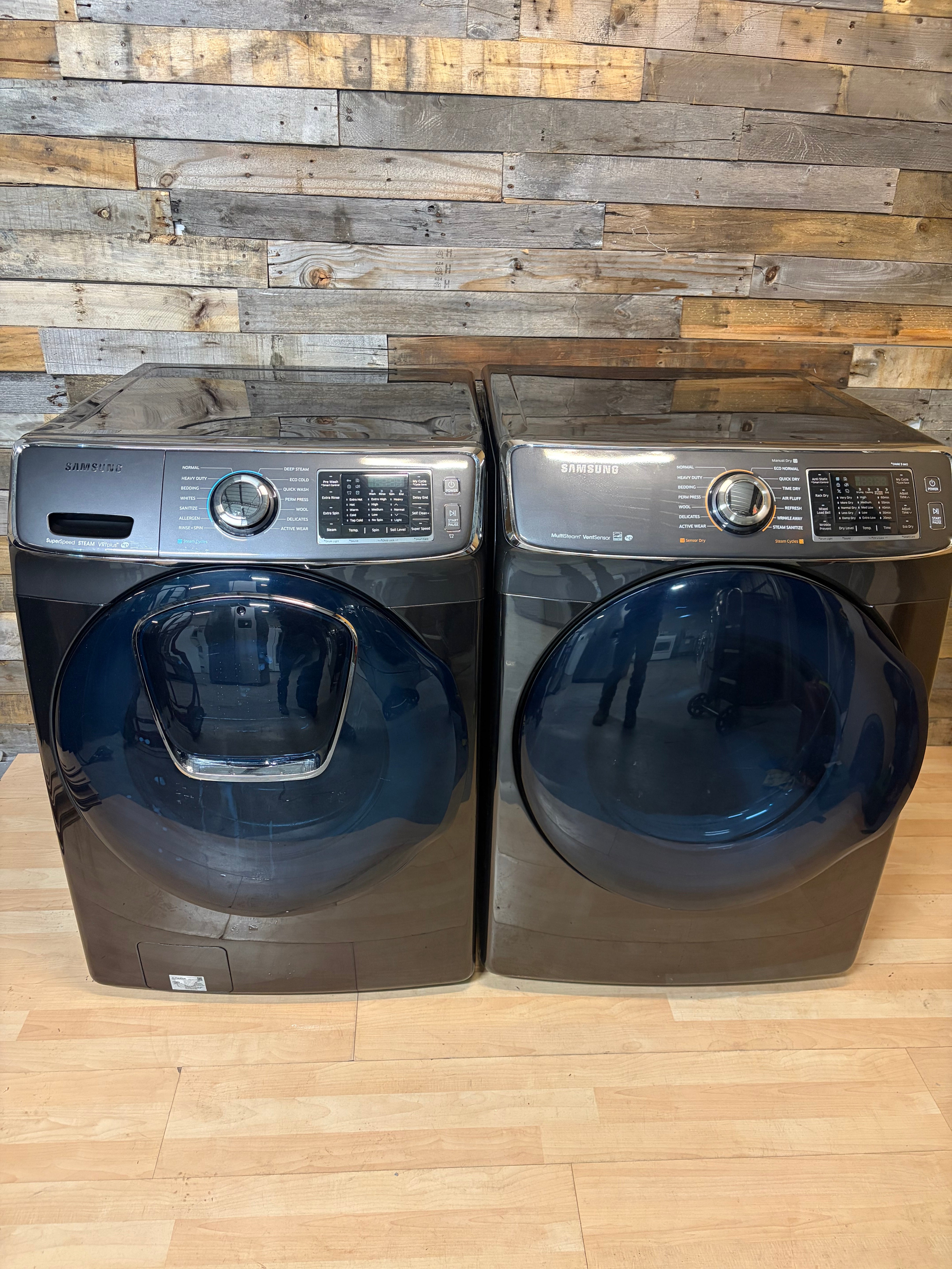 Samsung Grey Front Load Set