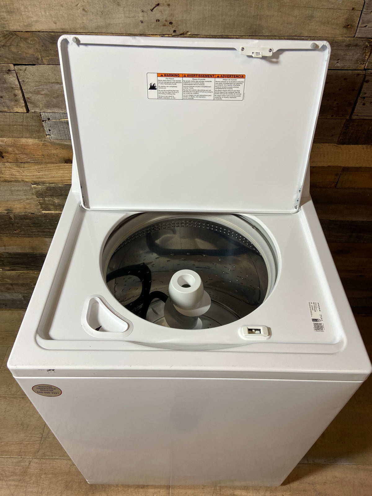 Amana Top Load Large Capacity Stainless Tub Washer