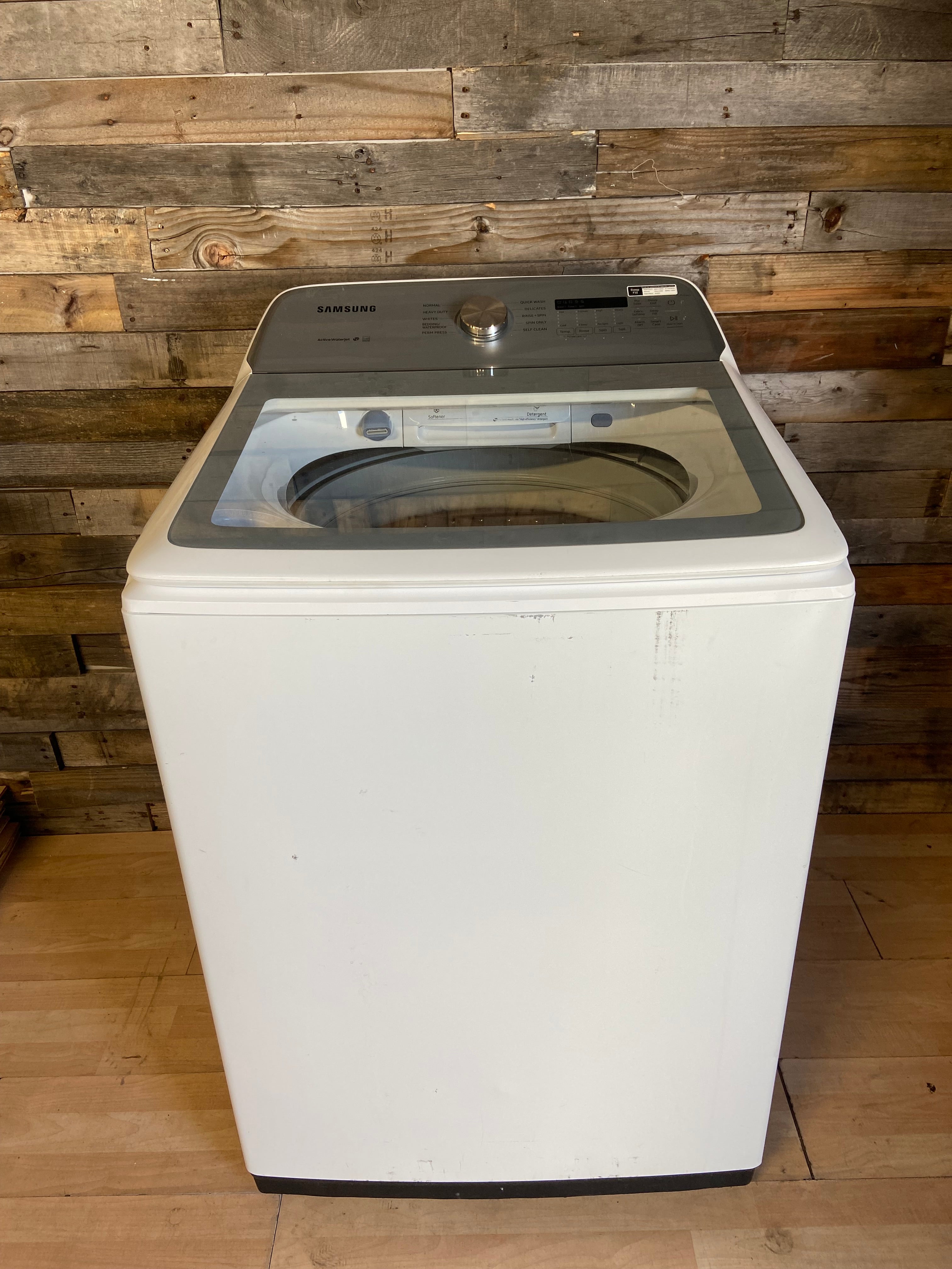 Samsung White Top Load Washer
