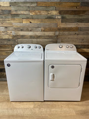 Whirlpool Top Load Grey Panel Washer & Dryer Set