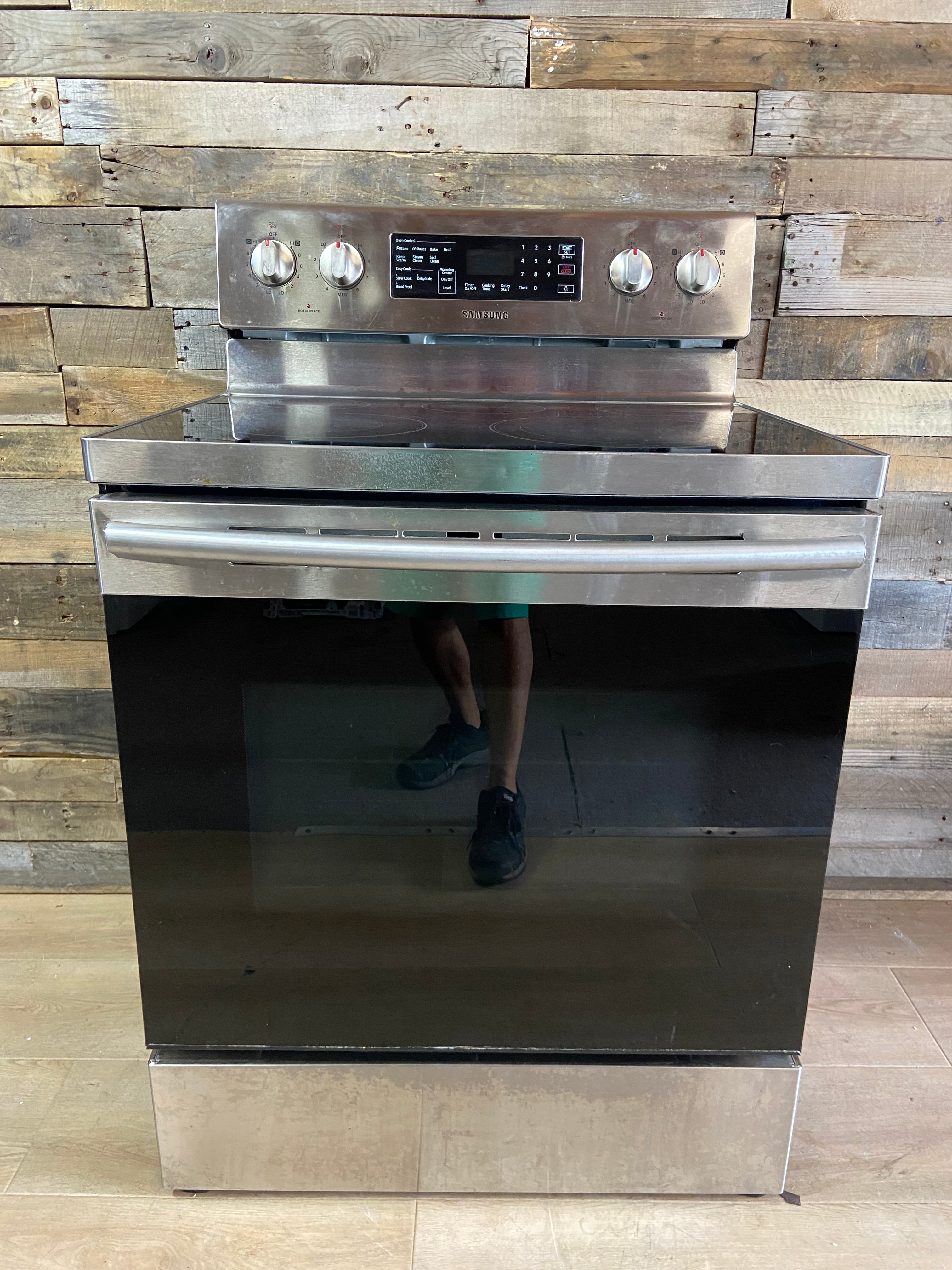 Samsung Stainless 5 Burner Range Convection Oven