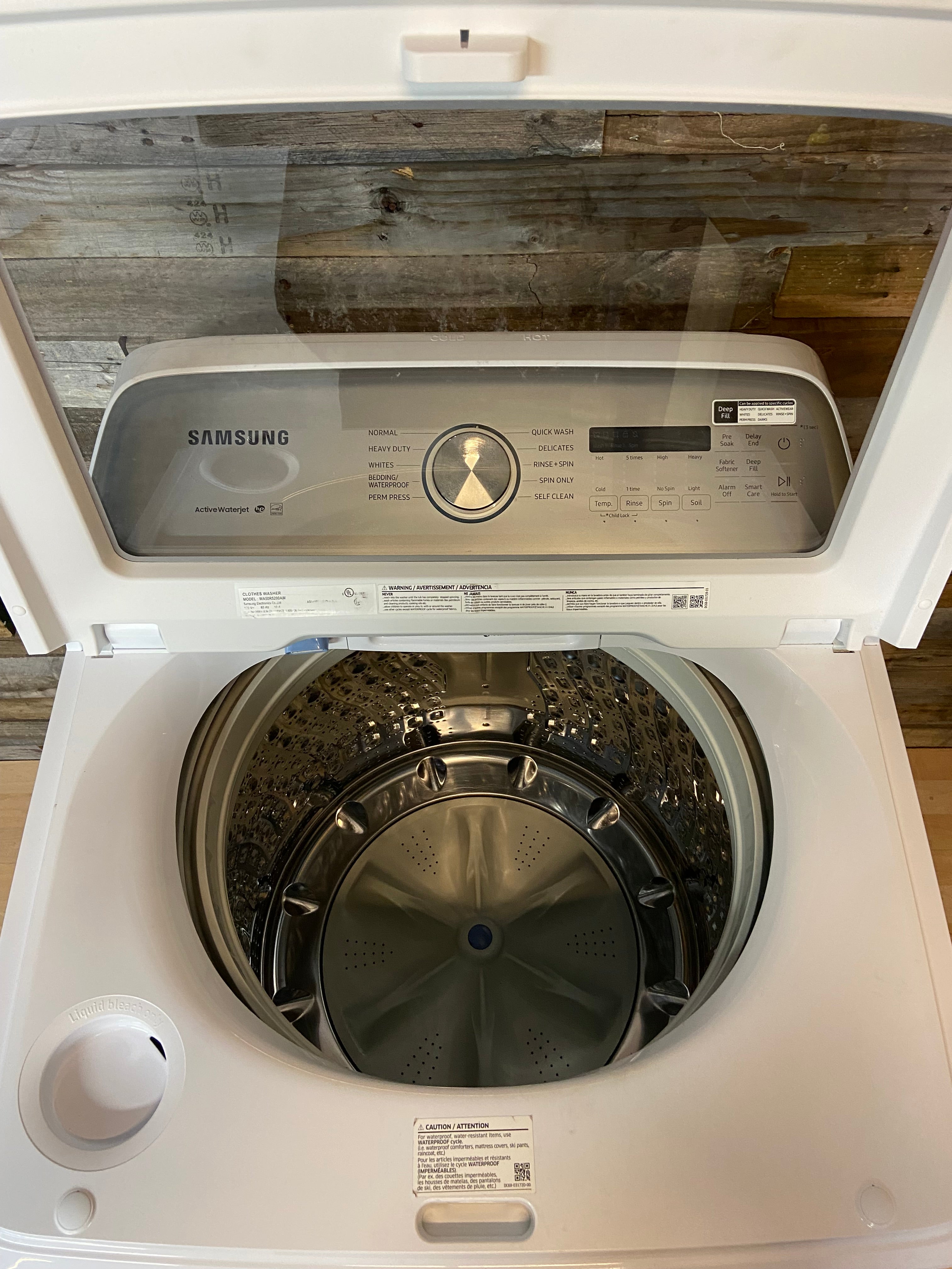 Samsung White Super Capacity Active WaterJet Top Load Washer