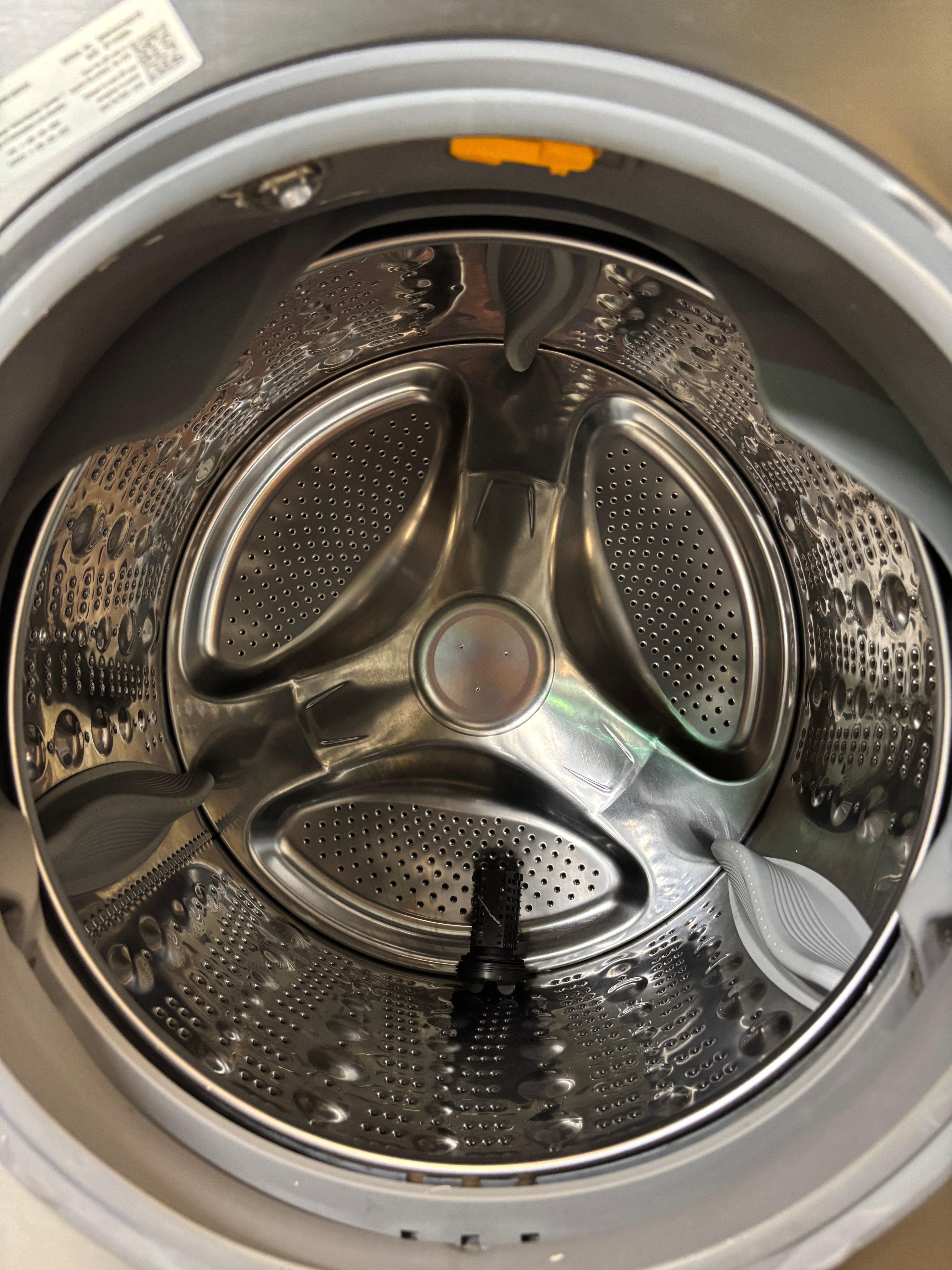 LG Silver Front Load Washer