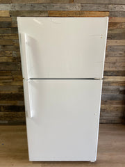 GE White Top Freezer Refrigerator