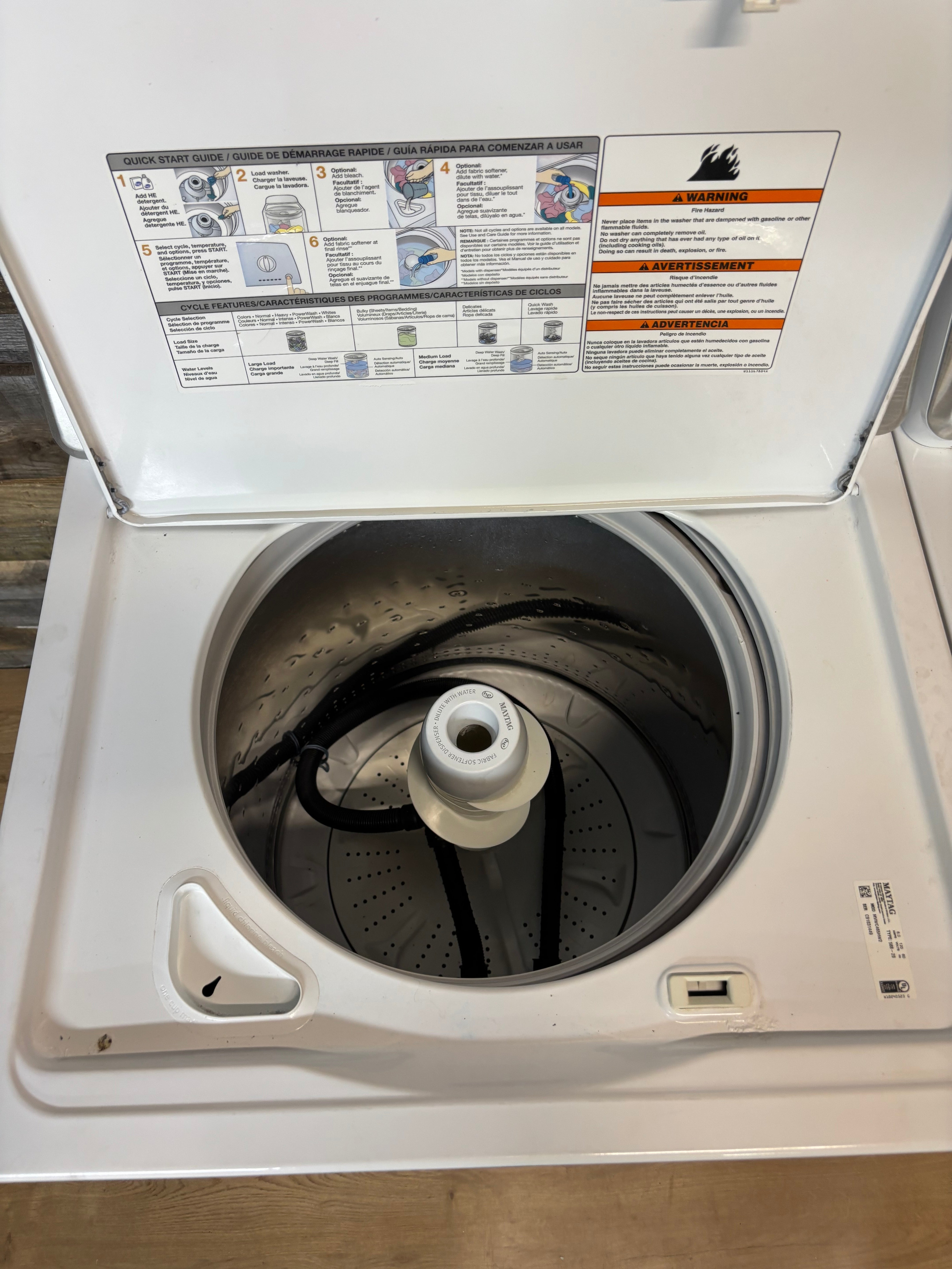 Maytag Centennial Large Capacity Top Load Set