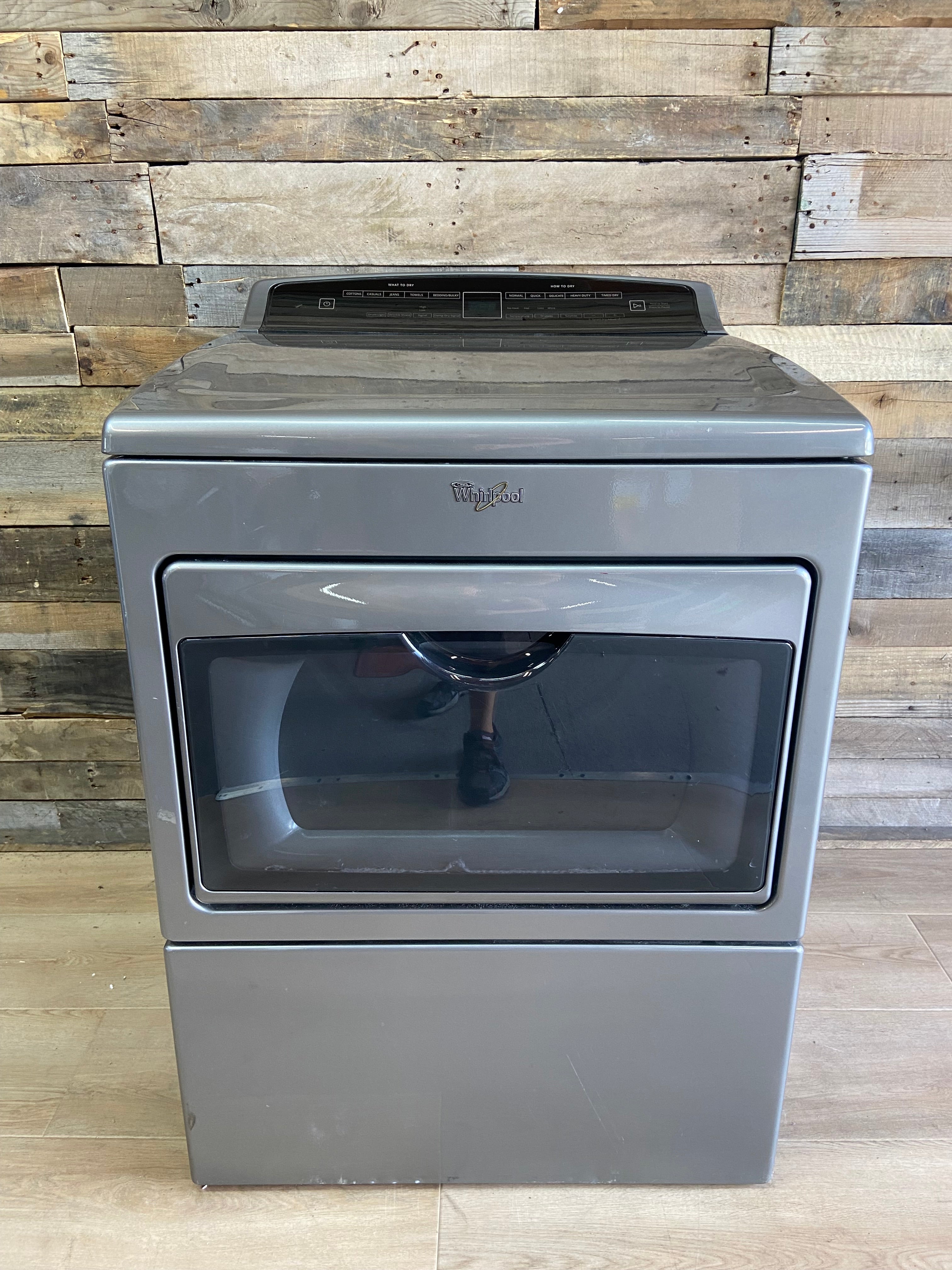 Whirlpool Grey Glass Door Dryer