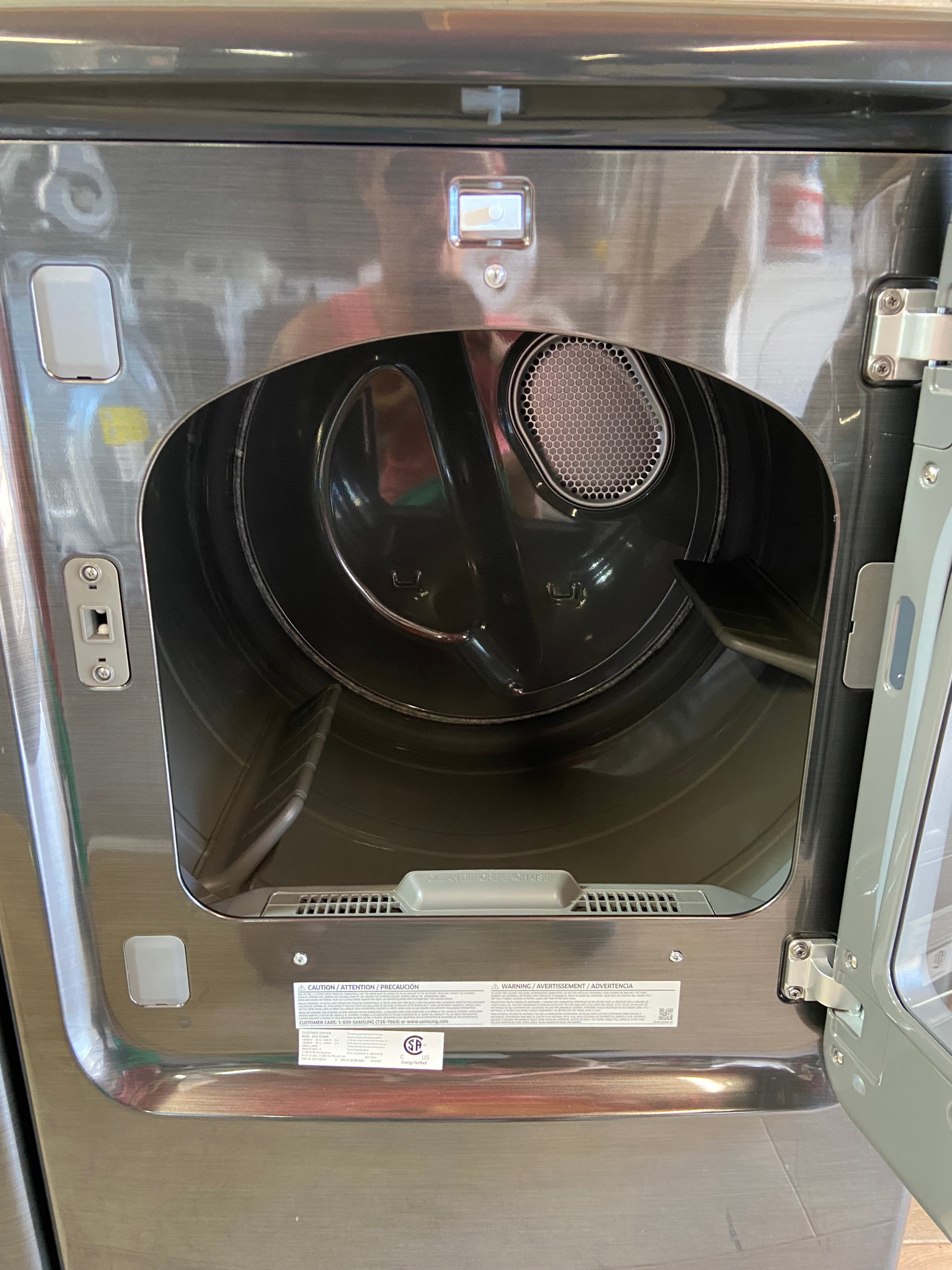 Samsung 4.7 Cu. Ft. Brushed Black Impeller Top Load Set