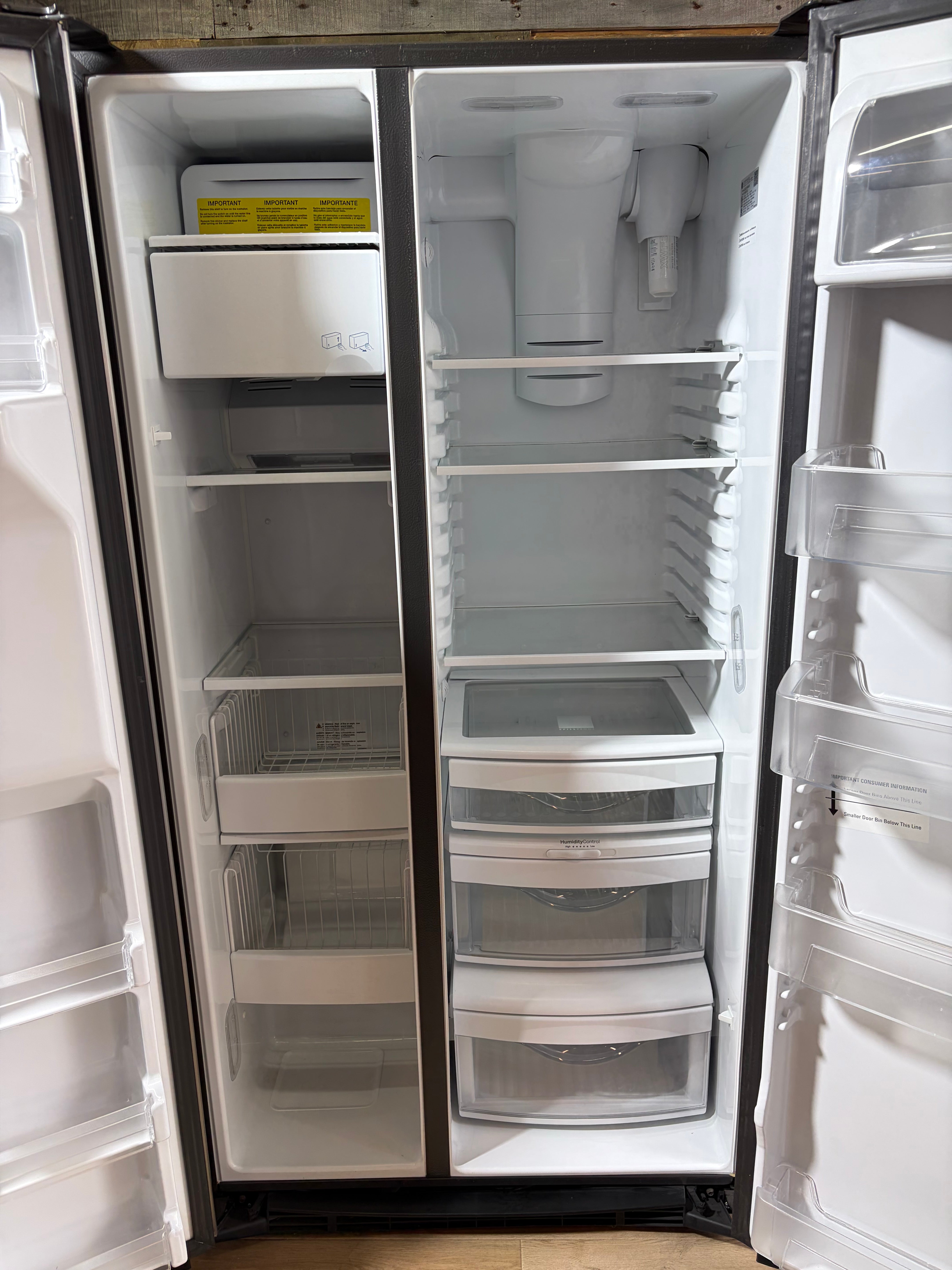 21.8 Cu. Ft. Counter-Depth Side-by-Side Refrigerator (Fingerprint-Resistant Stainless Steel)