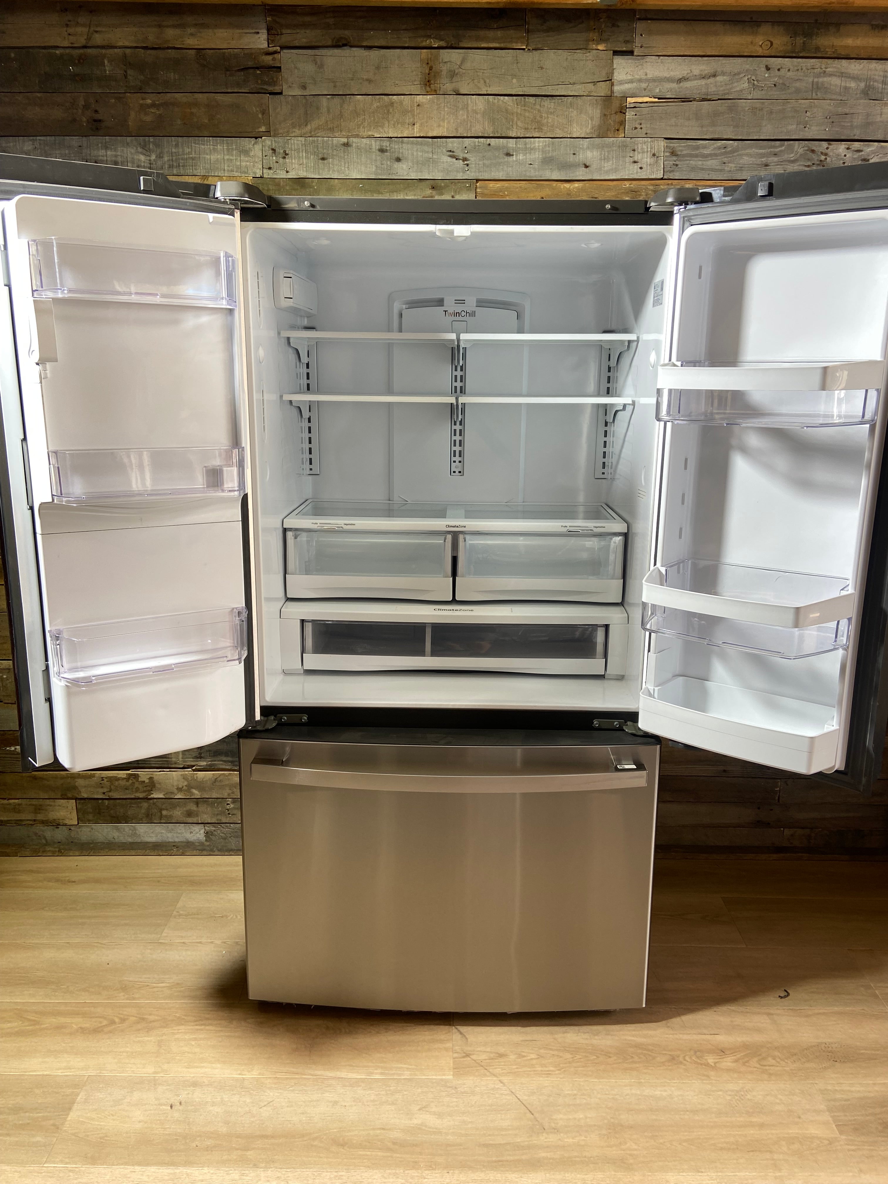 GE Stainless 22.1-Cu. Ft. Counter-Depth French-Door Refrigerator