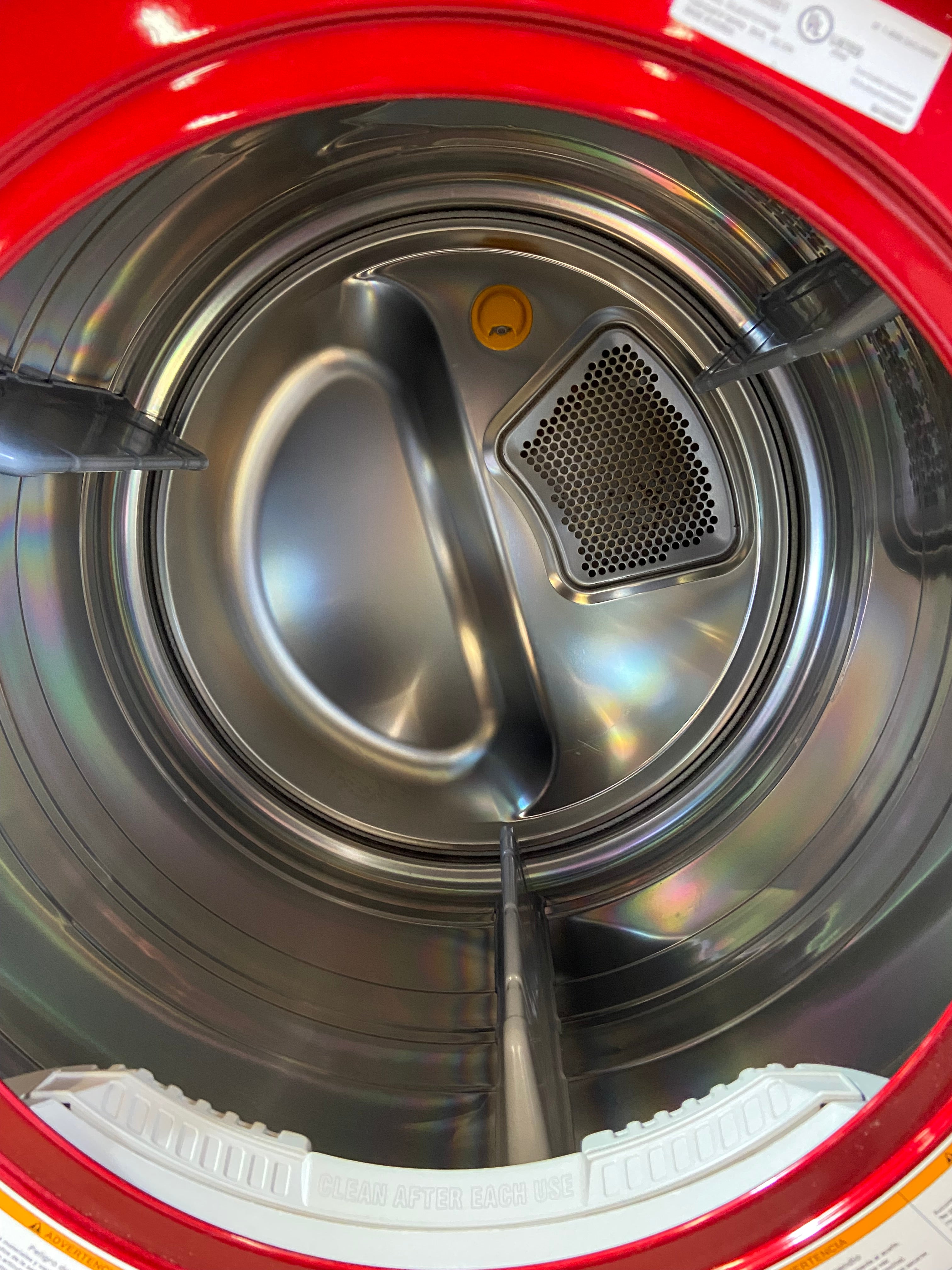 LG Red Front Load Washer Dryer Set