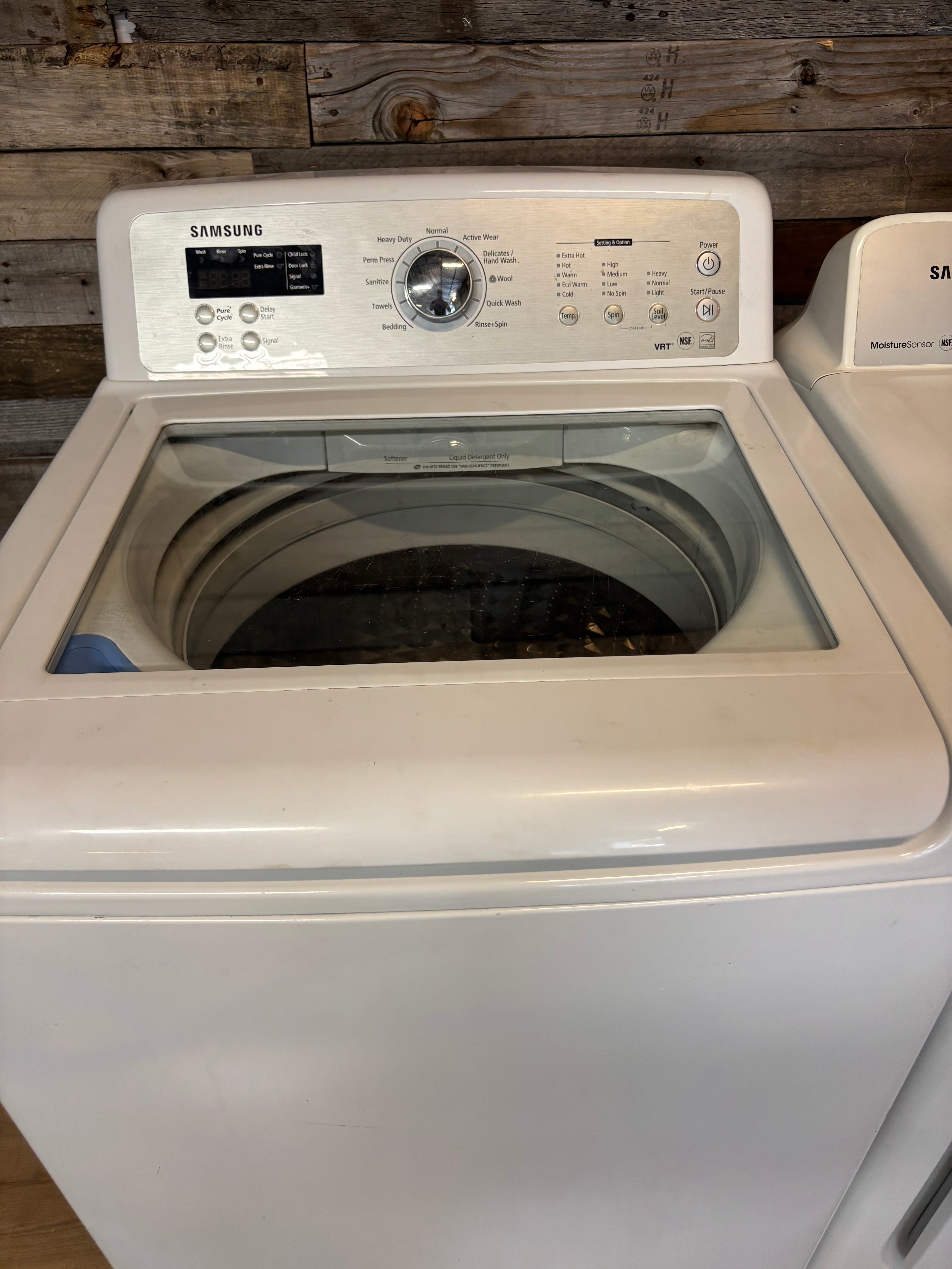 Samsung White Glass Top Set