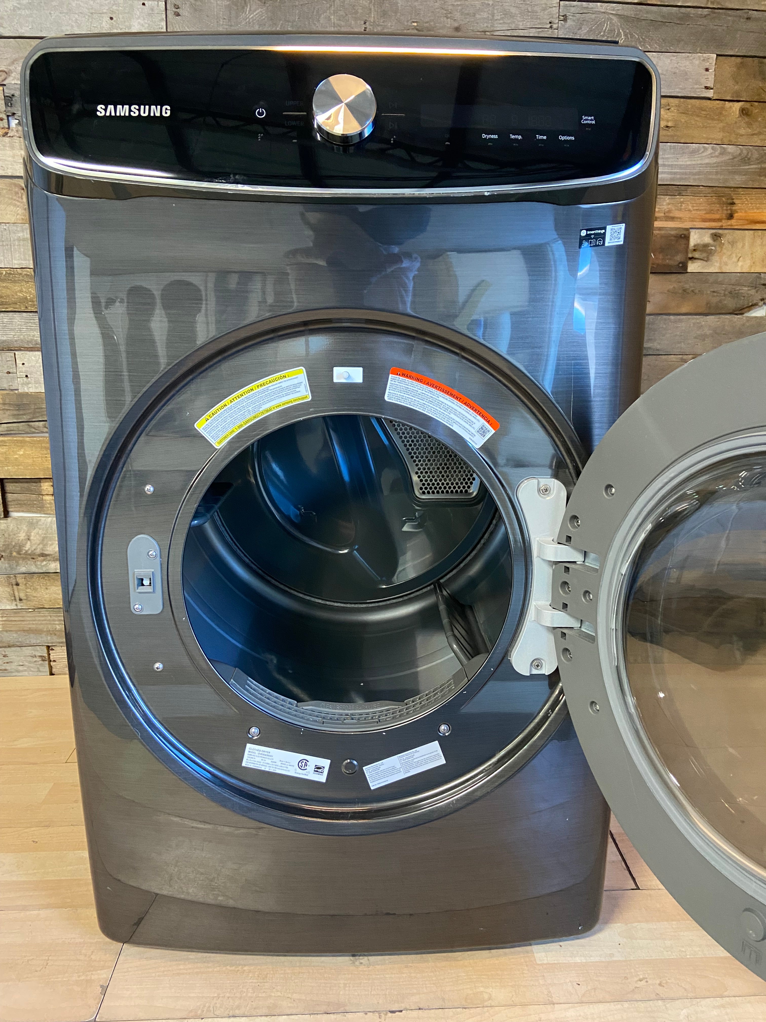 Samsung Black Stainless Dryer with FlexDry