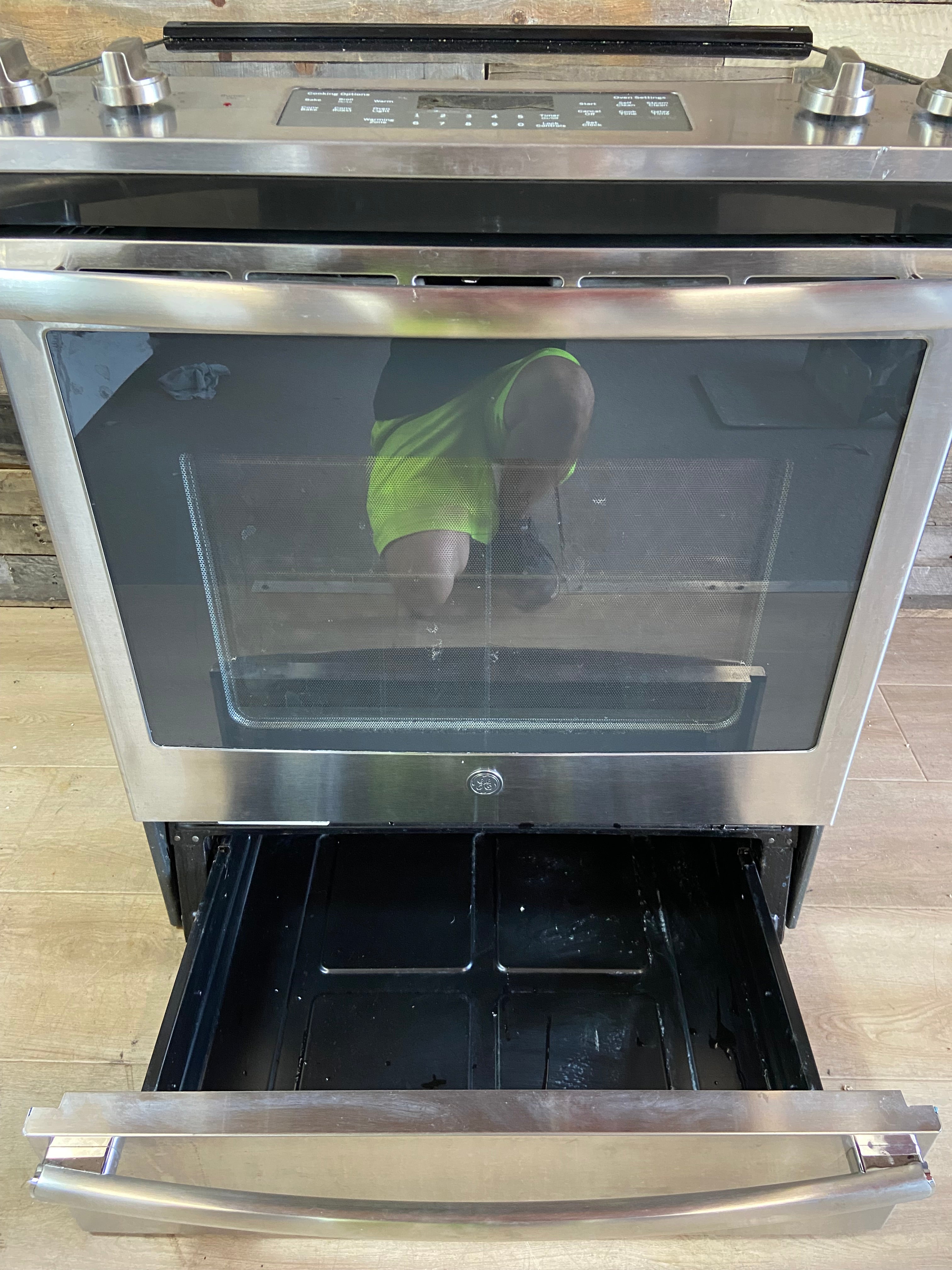 GE Slide In Range Convection Oven