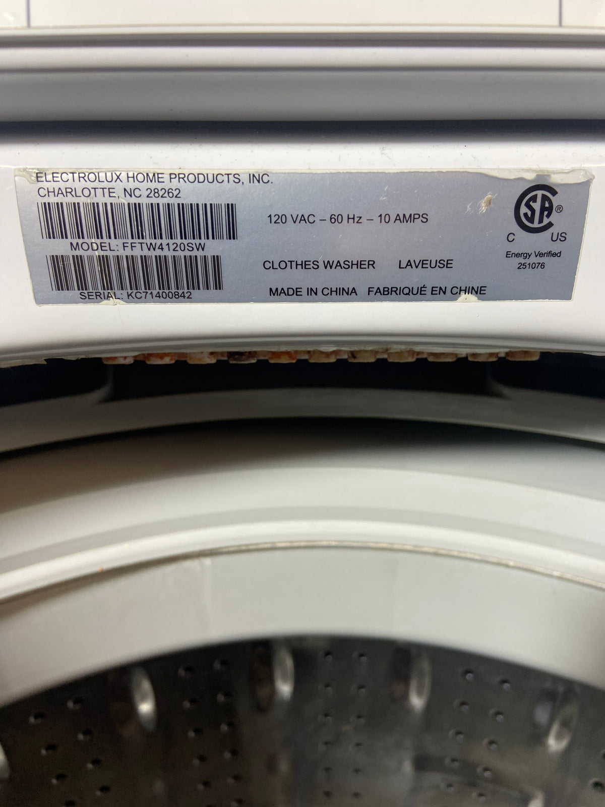 Frigidaire MaxFill Top Load Glass Lid Washer & Dryer Set