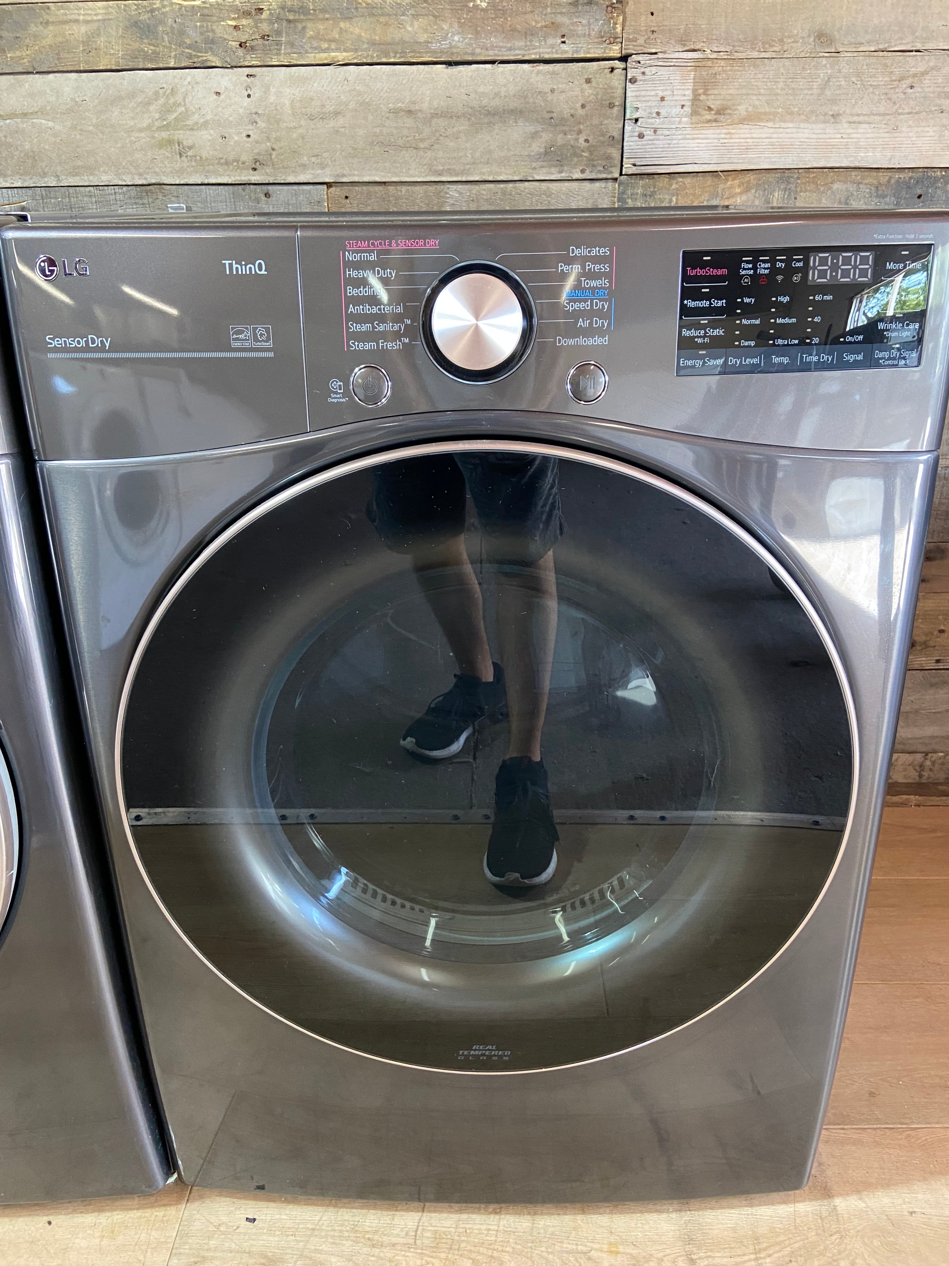 LG Stainless ThinQ Direct Drive Washer & Dryer Set