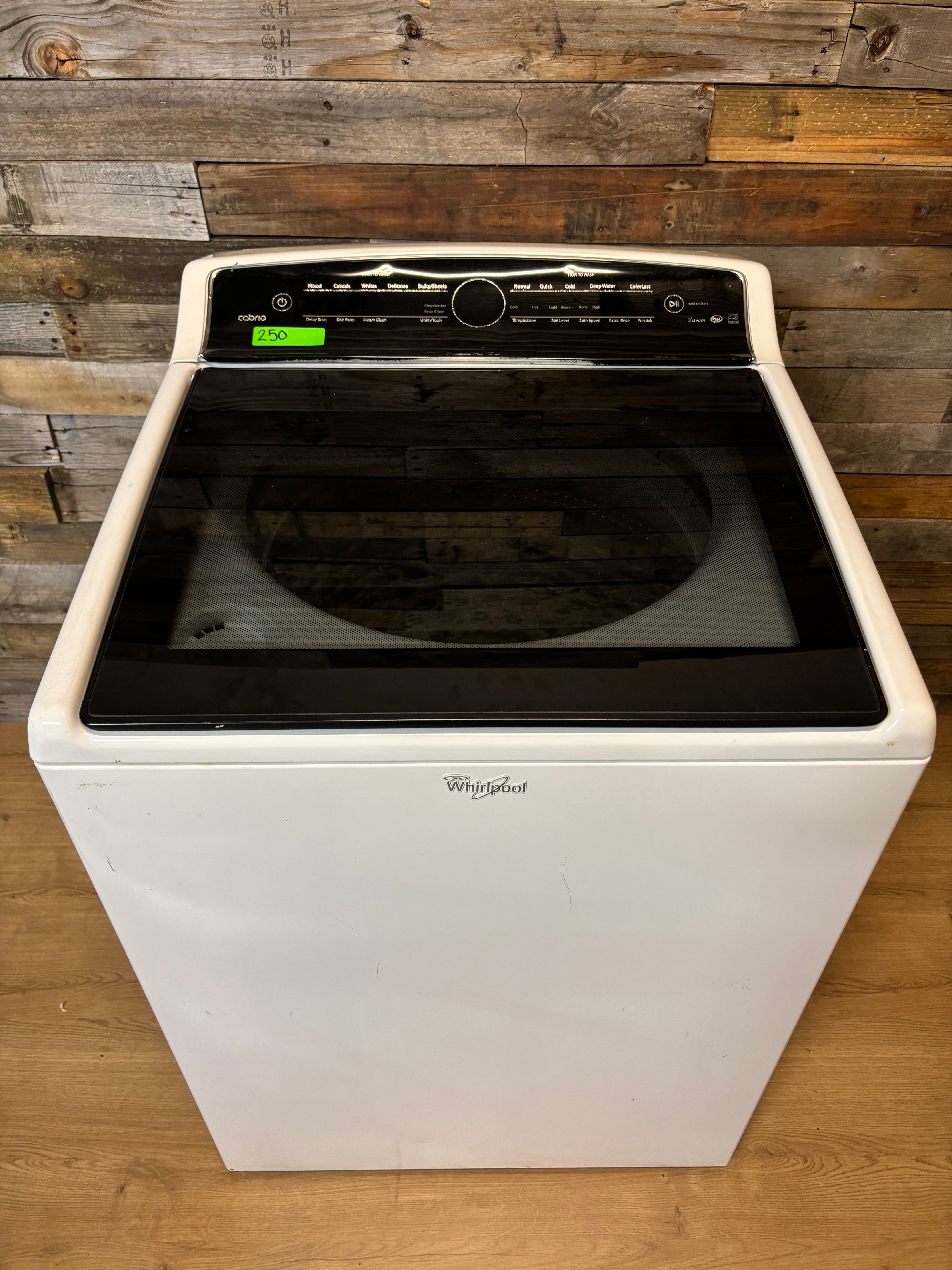 Whirlpool White Cabrio Washer