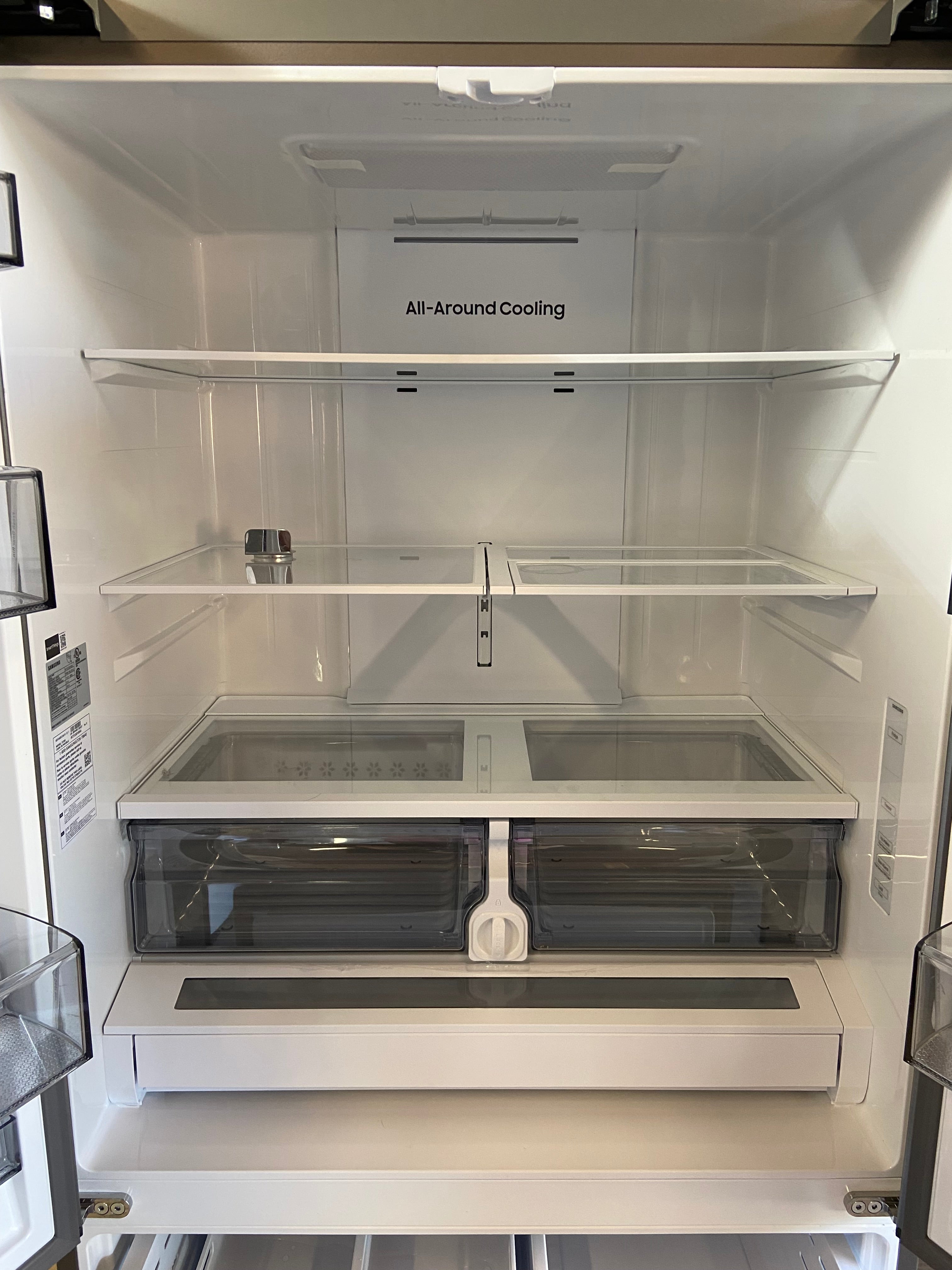 Samsung Counter-Depth Mega Capacity 27-cu ft 3 -Door 36-in Wide with Dual Ice Maker