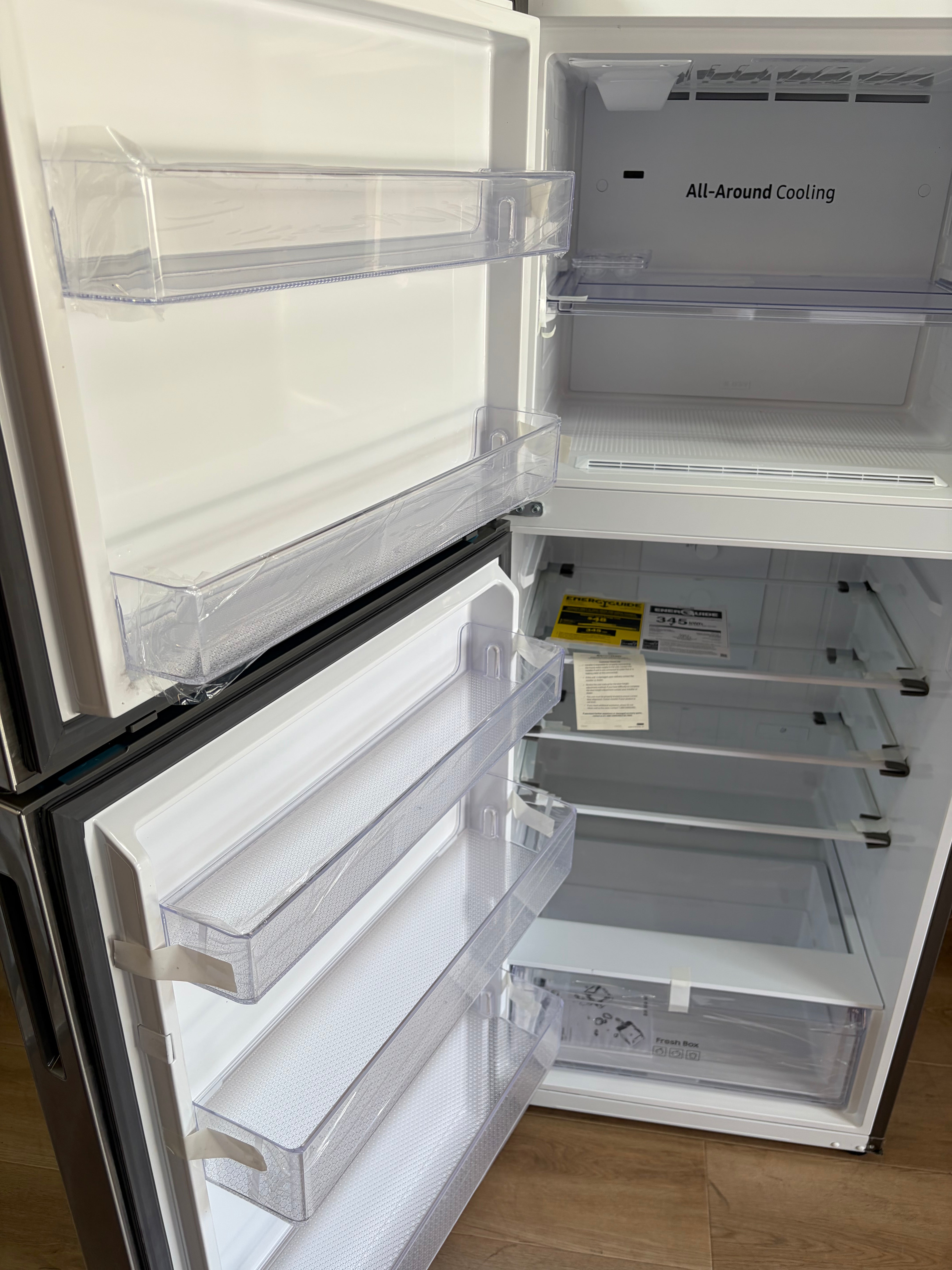 Samsung 15.6-Cu. Ft. Top Freezer Refrigerator with All-Around Cooling