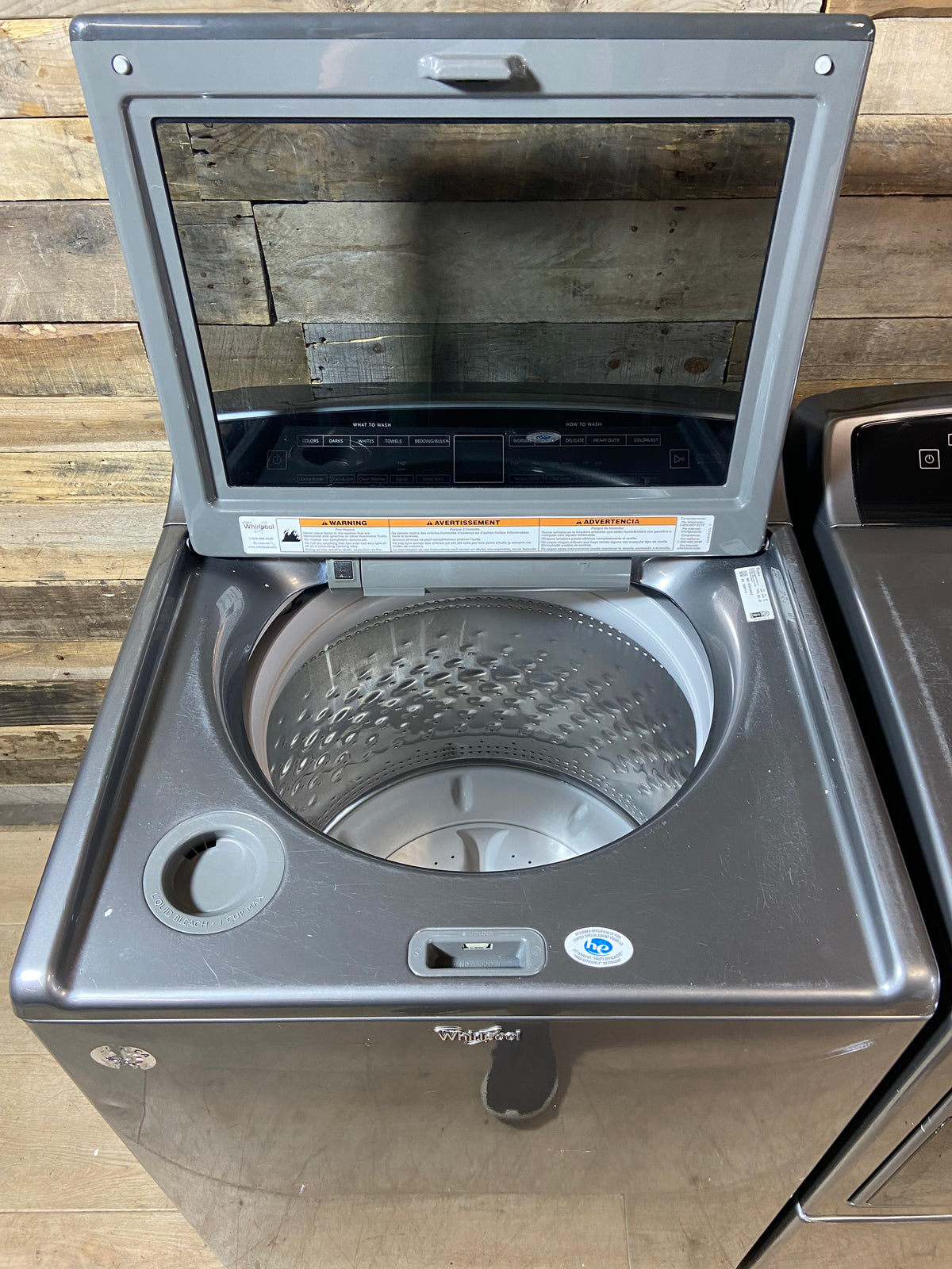 Whirlpool Stainless Steel Large Capacity Washer & Dryer Set