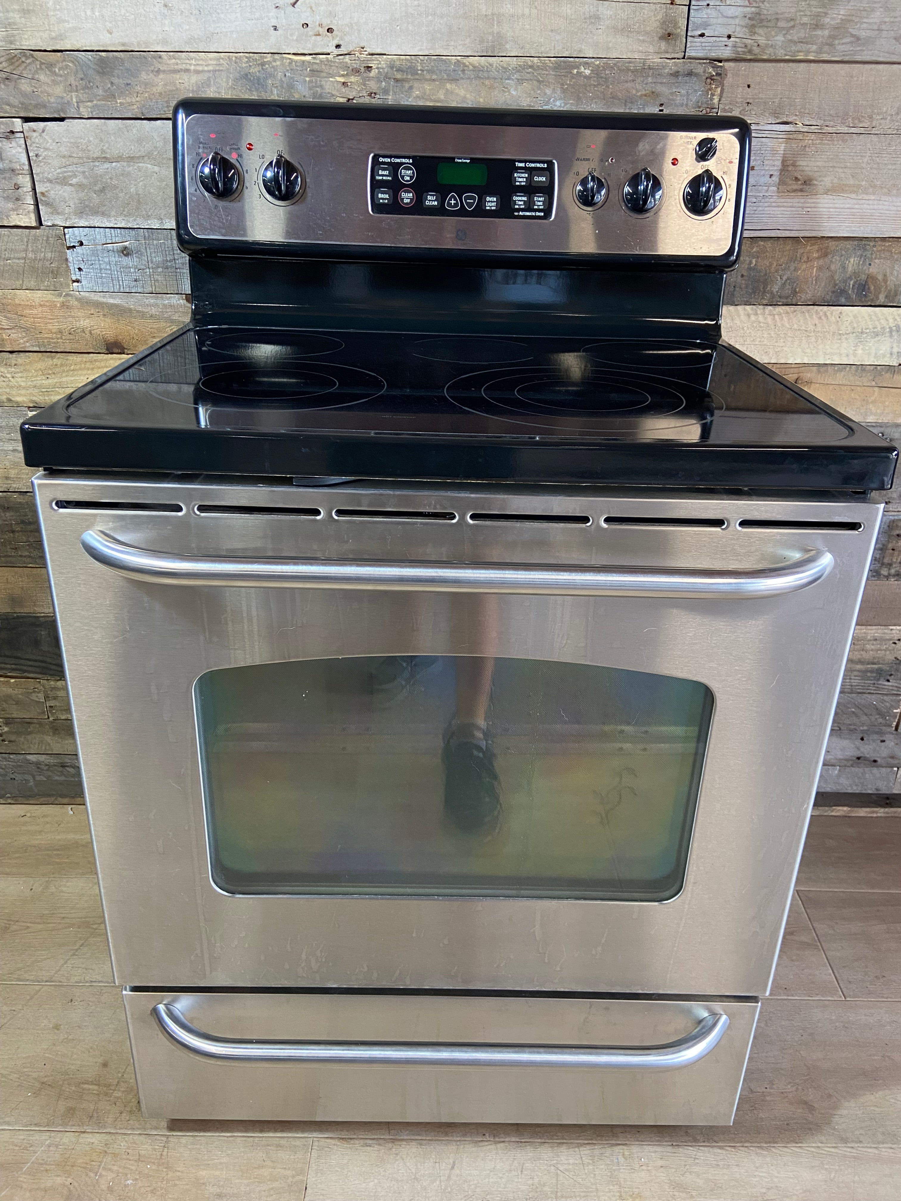 GE 4 Burner Stainless Steel Range
