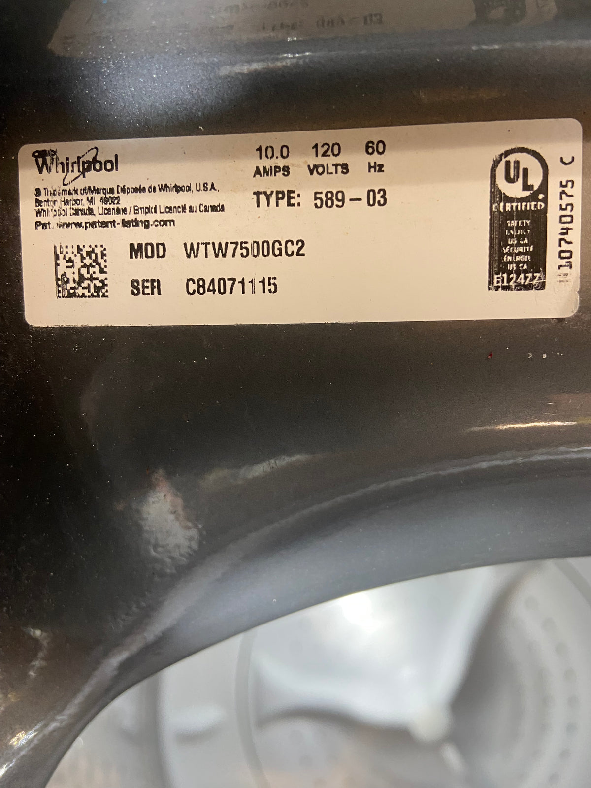 Whirlpool Stainless Steel Large Capacity Washer & Dryer Set